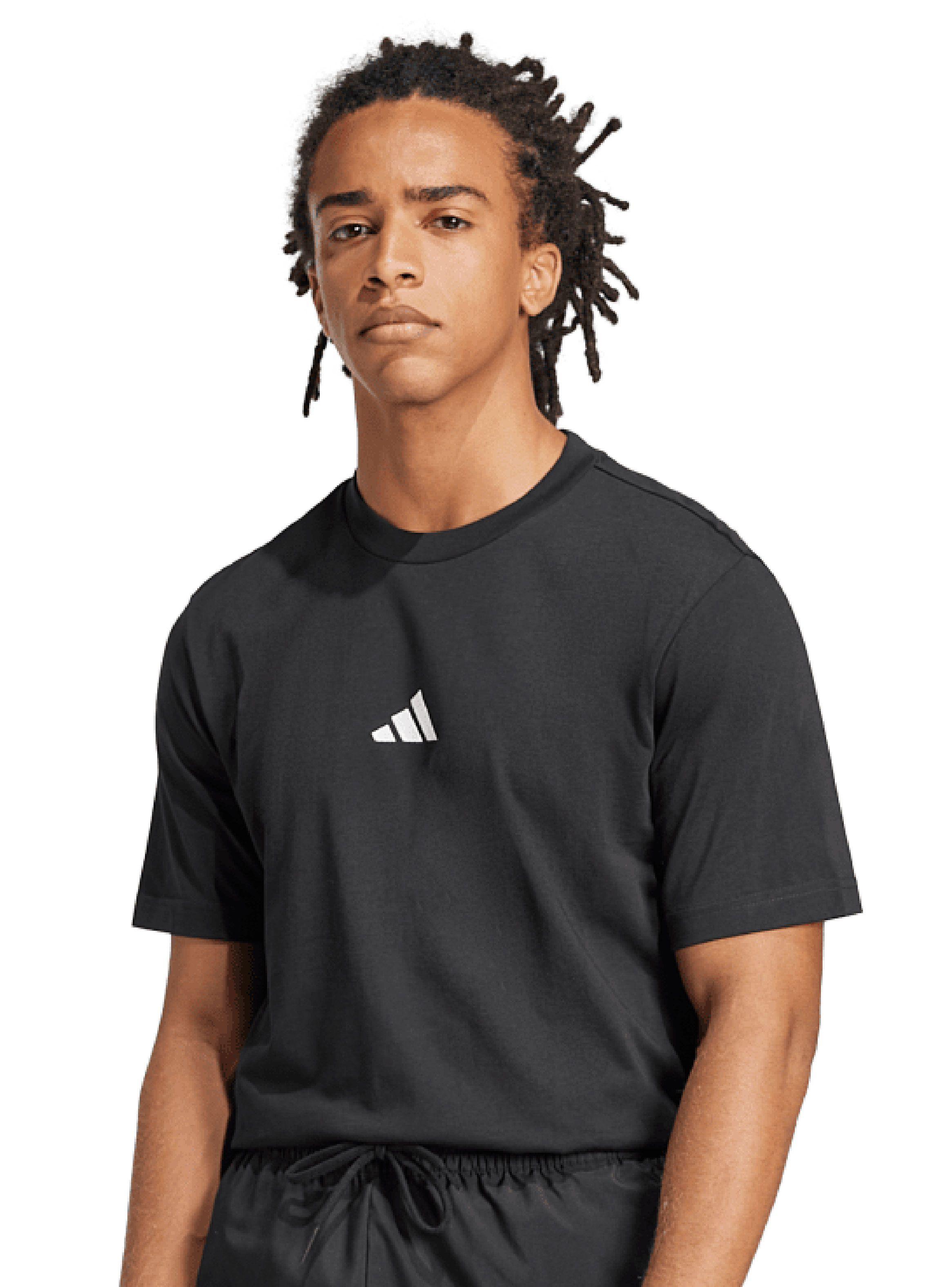 Polera Frontal Logo Pequeño Essentials-0