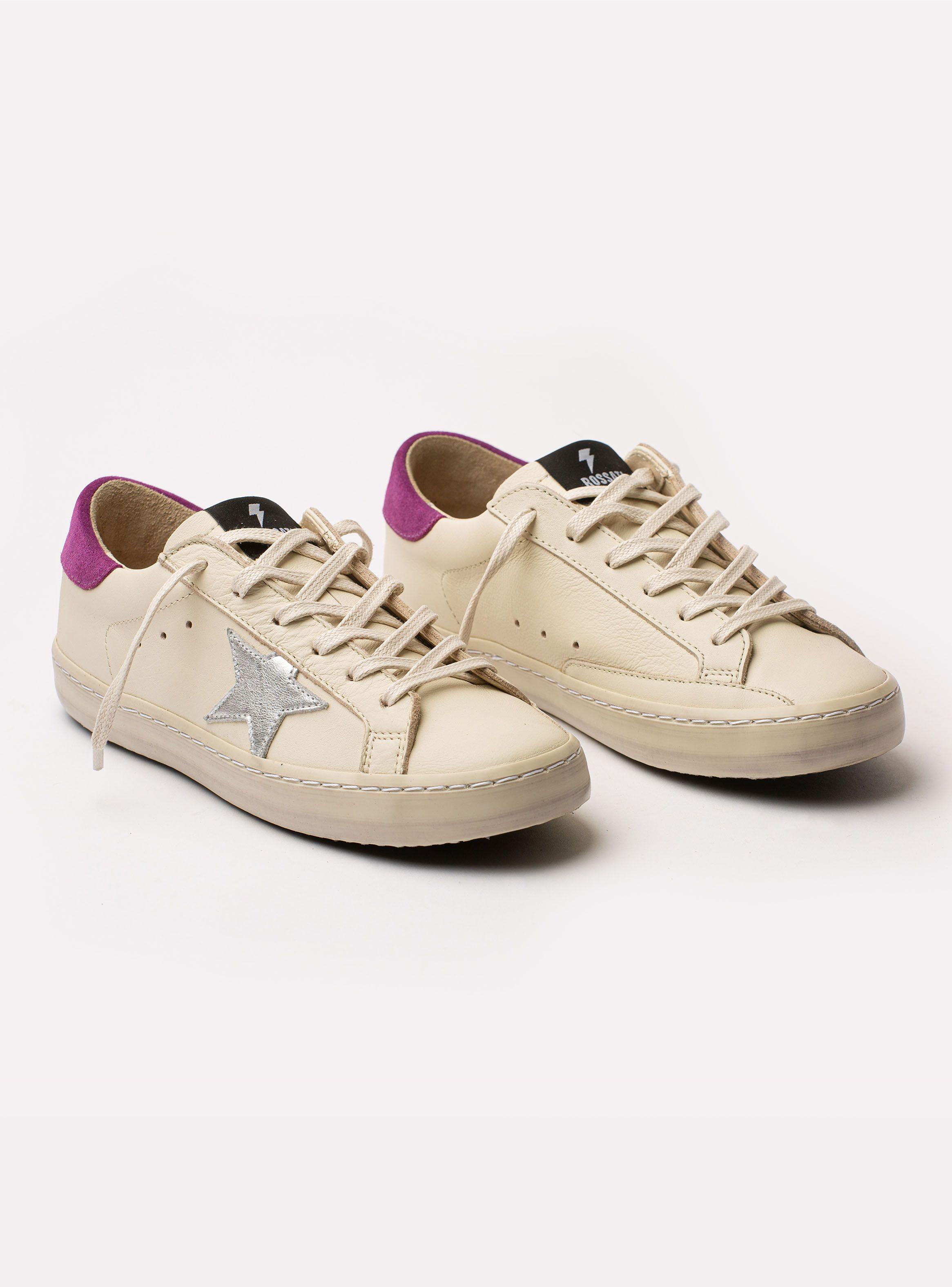 Zapatilla Urbana Star Cuero Mujer-2