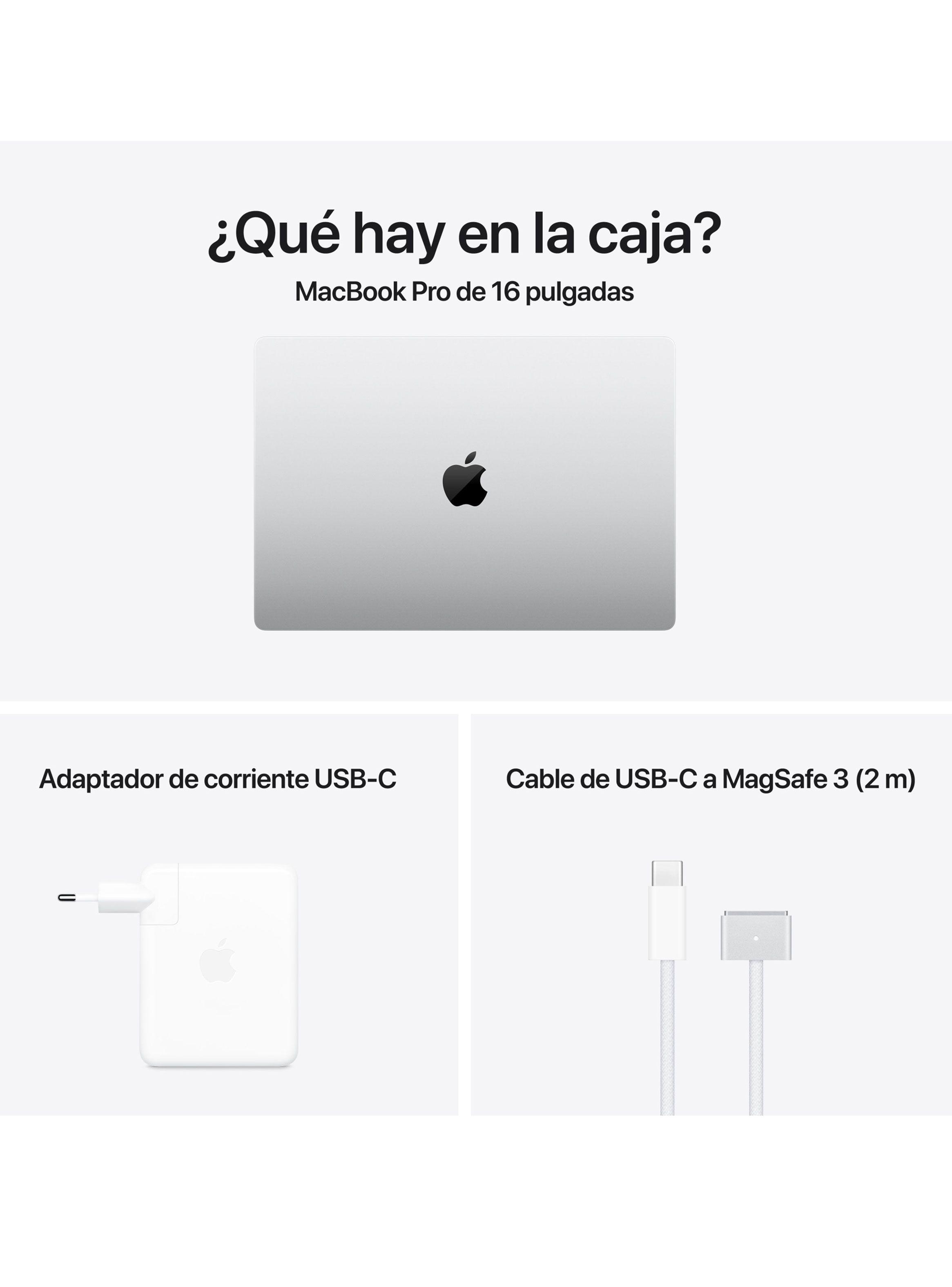 Apple MacBook Pro Chip M4 Pro 24GB RAM 512GB SSD 16" Color Plata-2