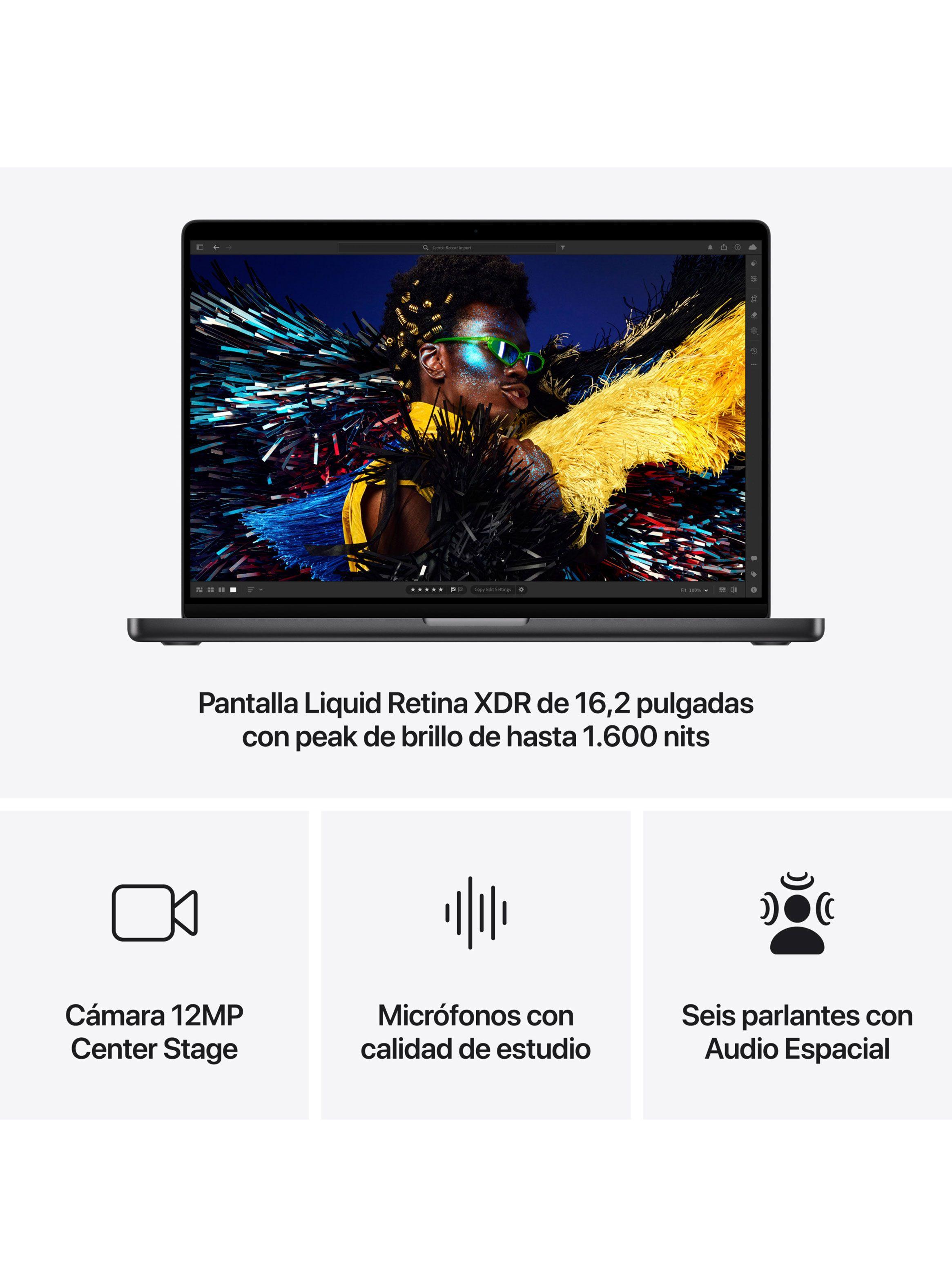 Apple MacBook Pro Chip M4 Pro 24GB RAM 512GB SSD 16" Color Negro-5