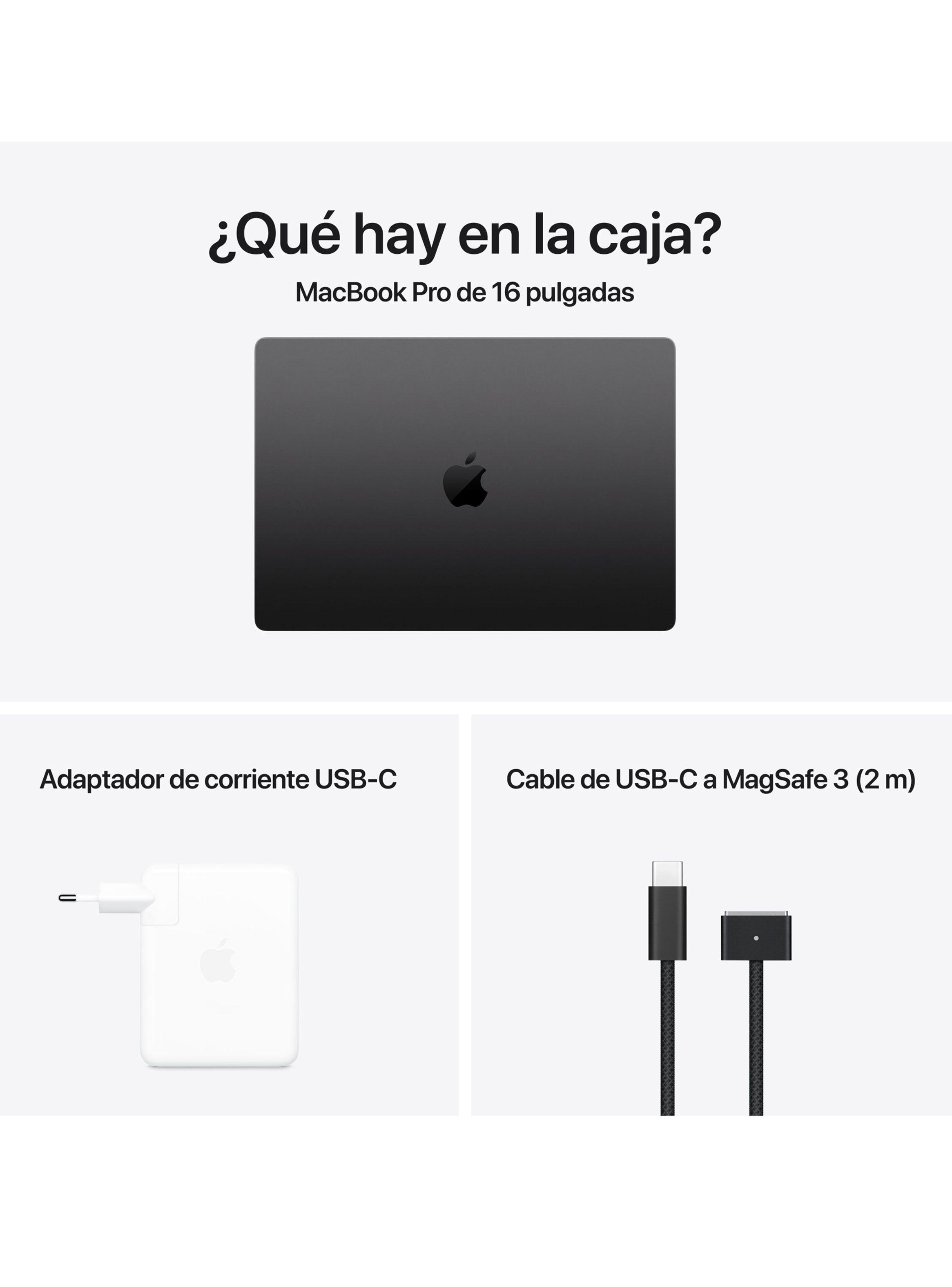 Apple MacBook Pro Chip M4 Pro 24GB RAM 512GB SSD 16" Color Negro-2