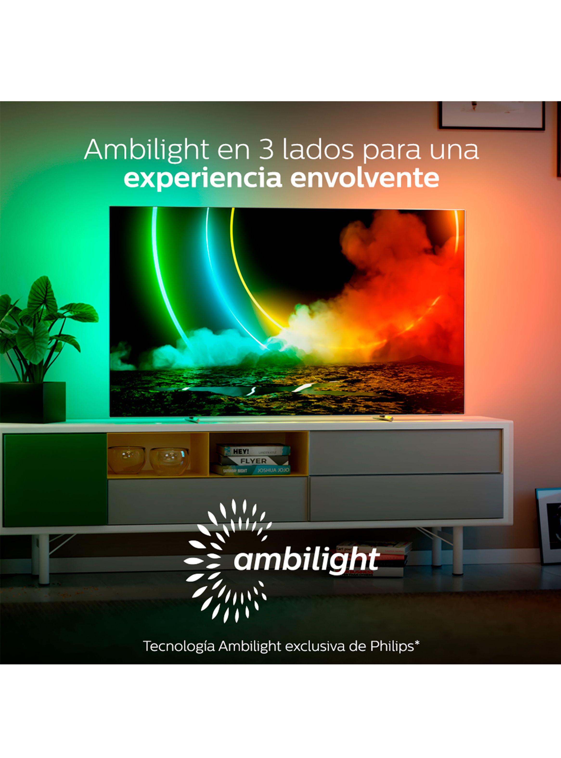 OLED Smart TV 55” UHD 4K Ambilight 55OLED707 Android TV-6