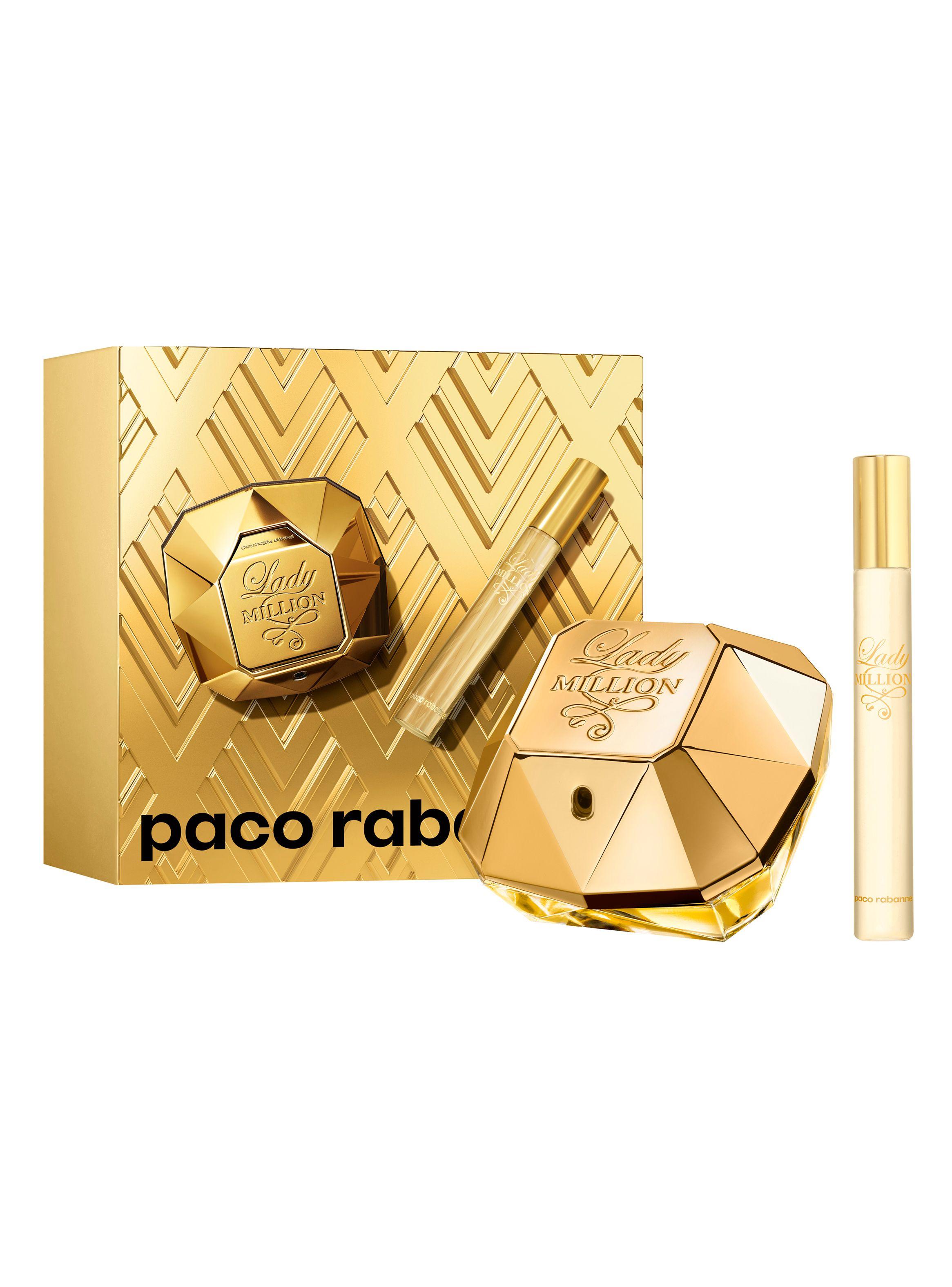 Set Perfume Lady Million EDP Mujer 50 ml + Megaspritzer 10 ml Rabanne-1