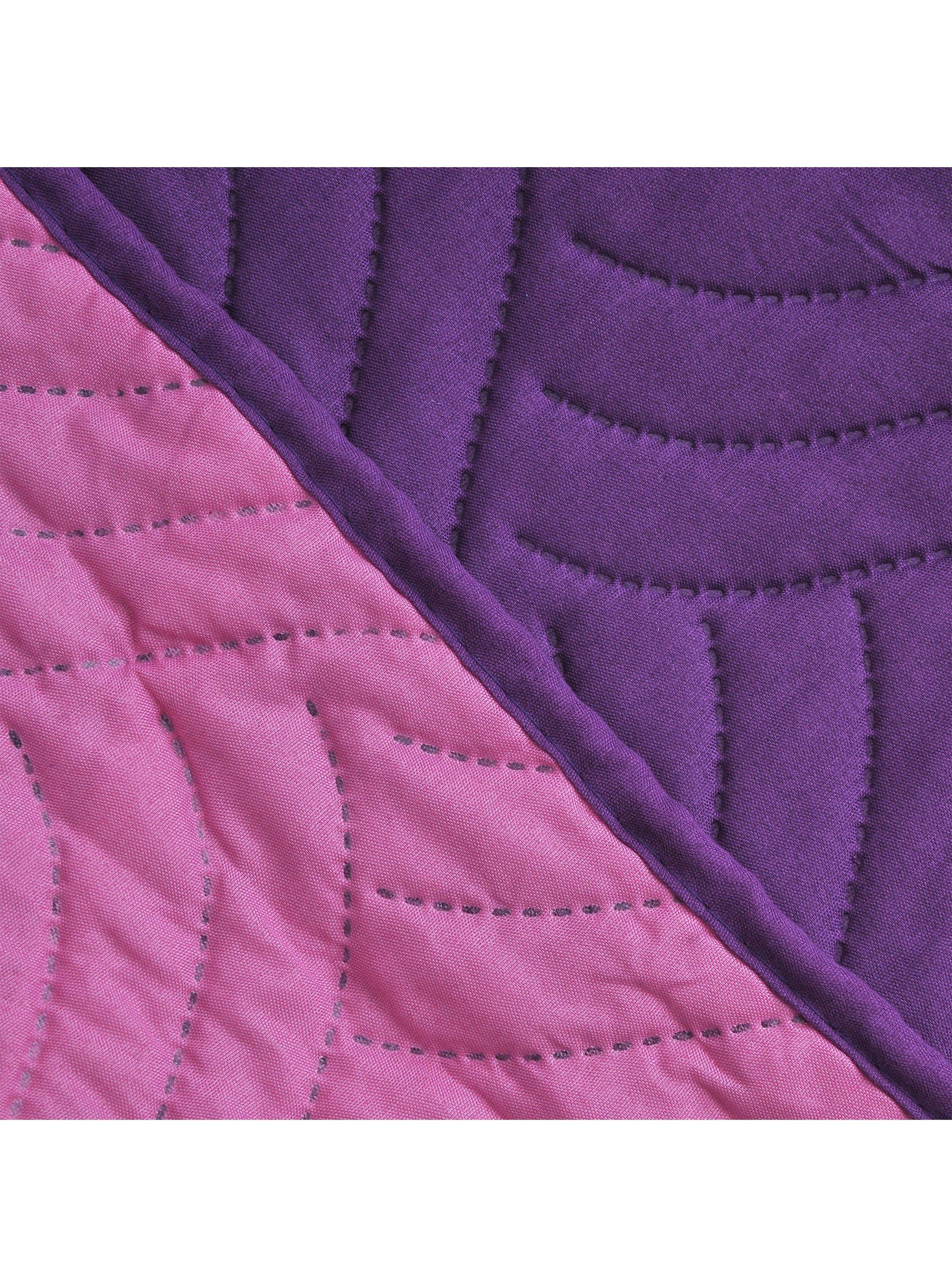 Quilt 1.5 Plazas Mashini Morado-Rosado-1