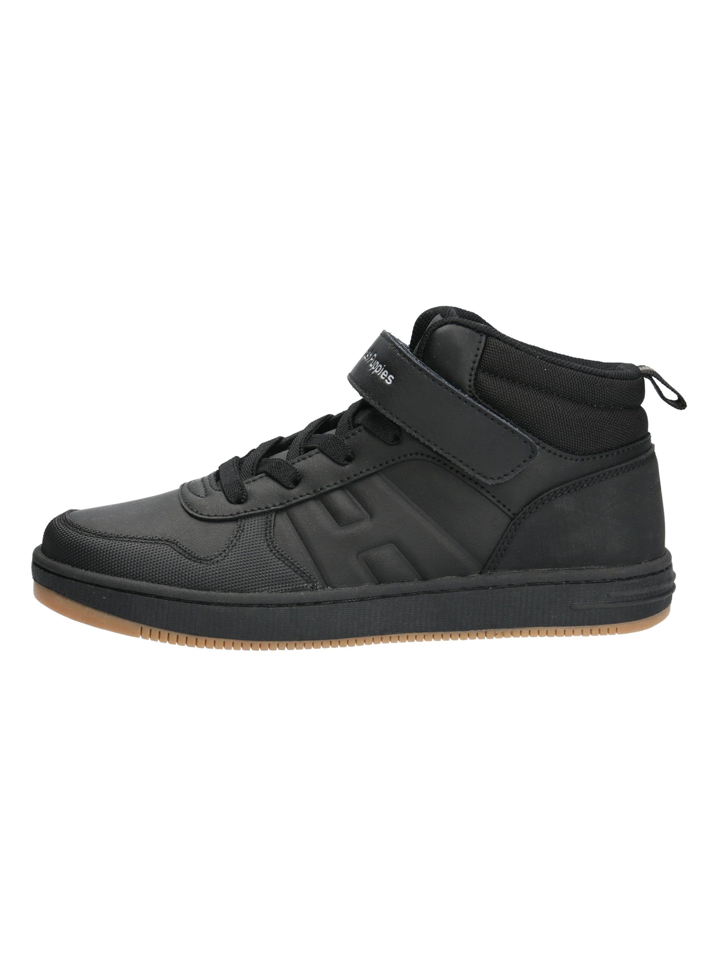 Zapatilla Escolar Twist High Cuero Niño-2