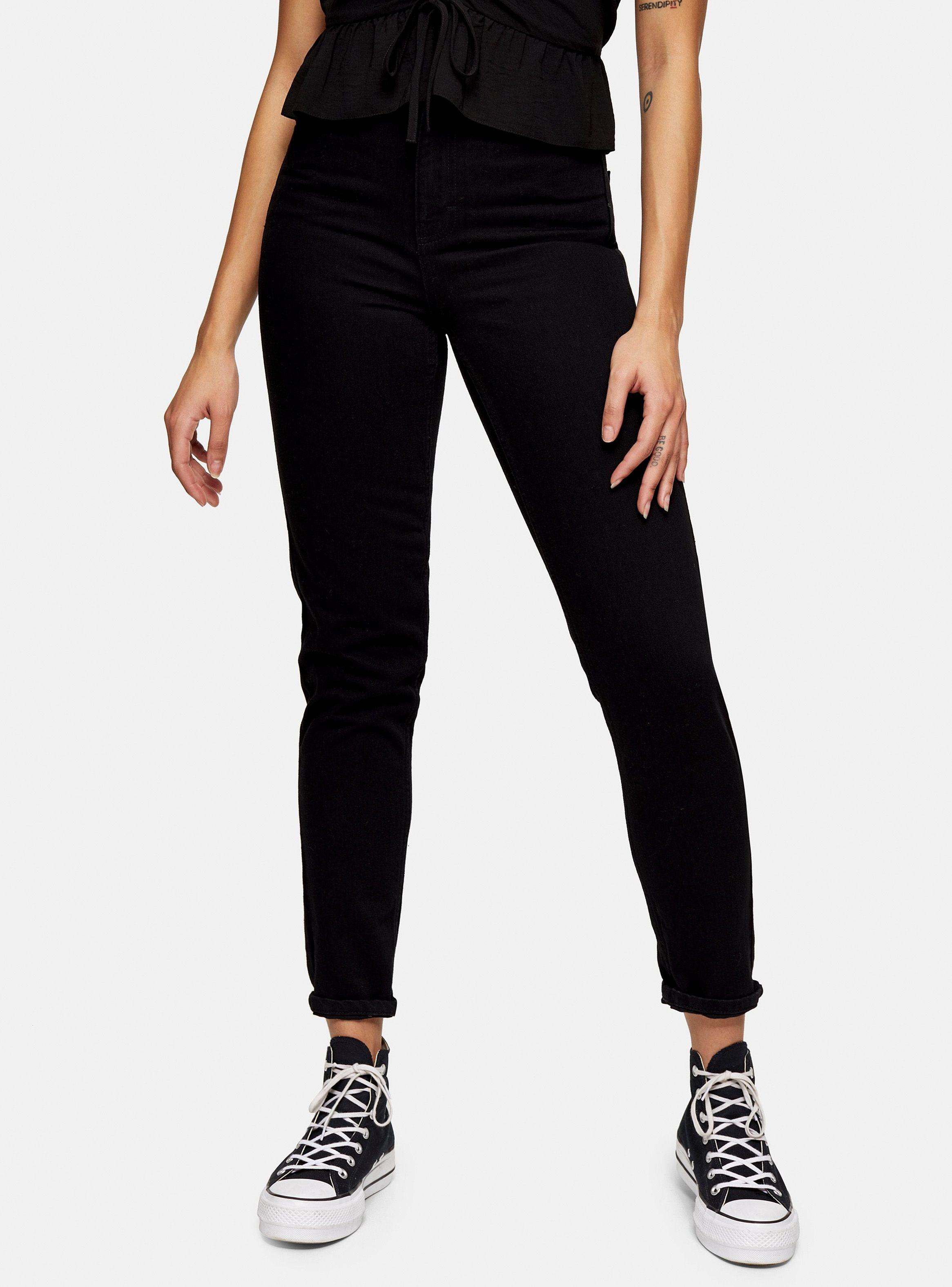 Jeans Mom Black Largo 30-0