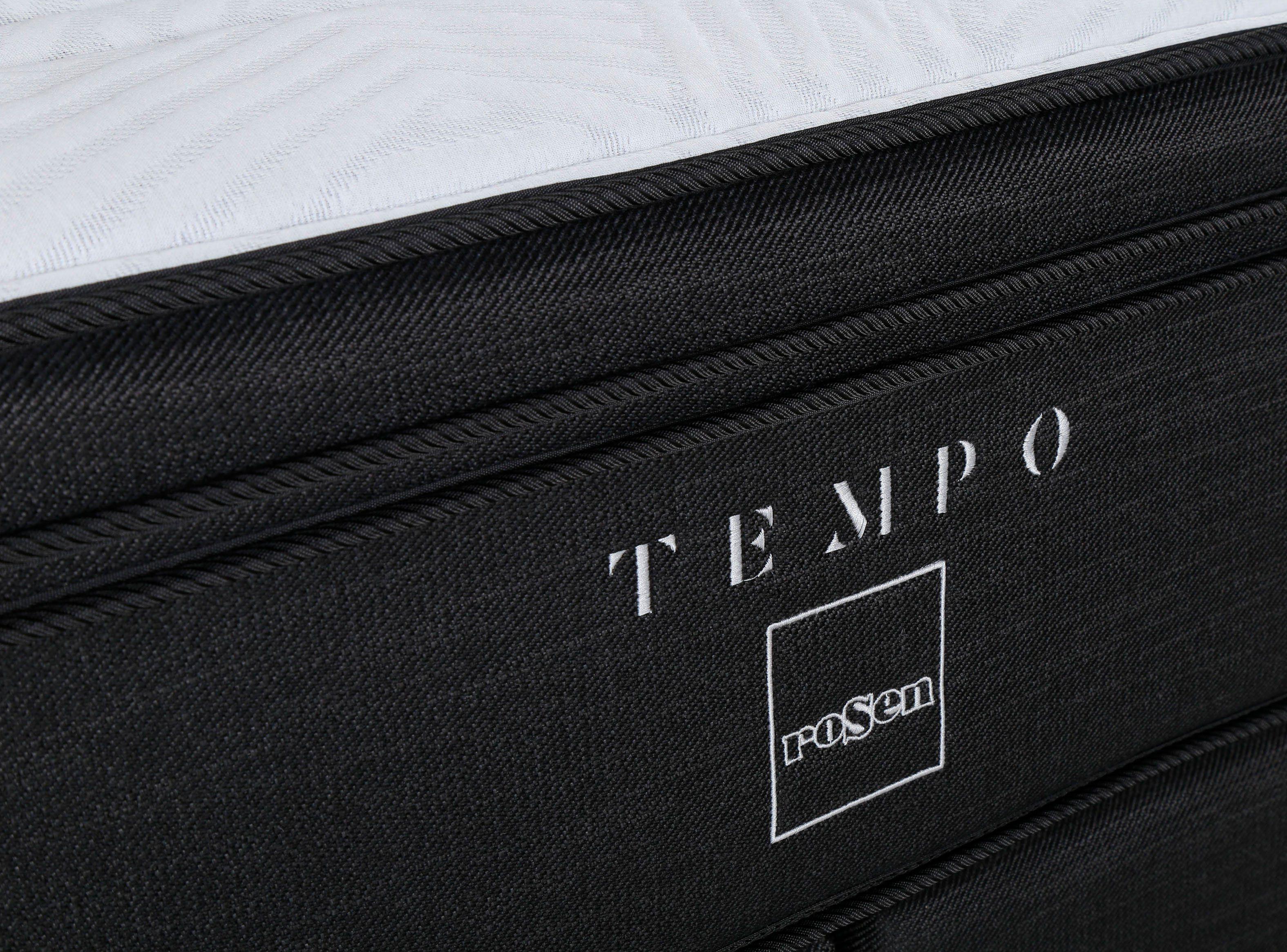 Set Cama Europea Tempo King Base Dividida + Set Muebles Issey Café+ Almohadas-1