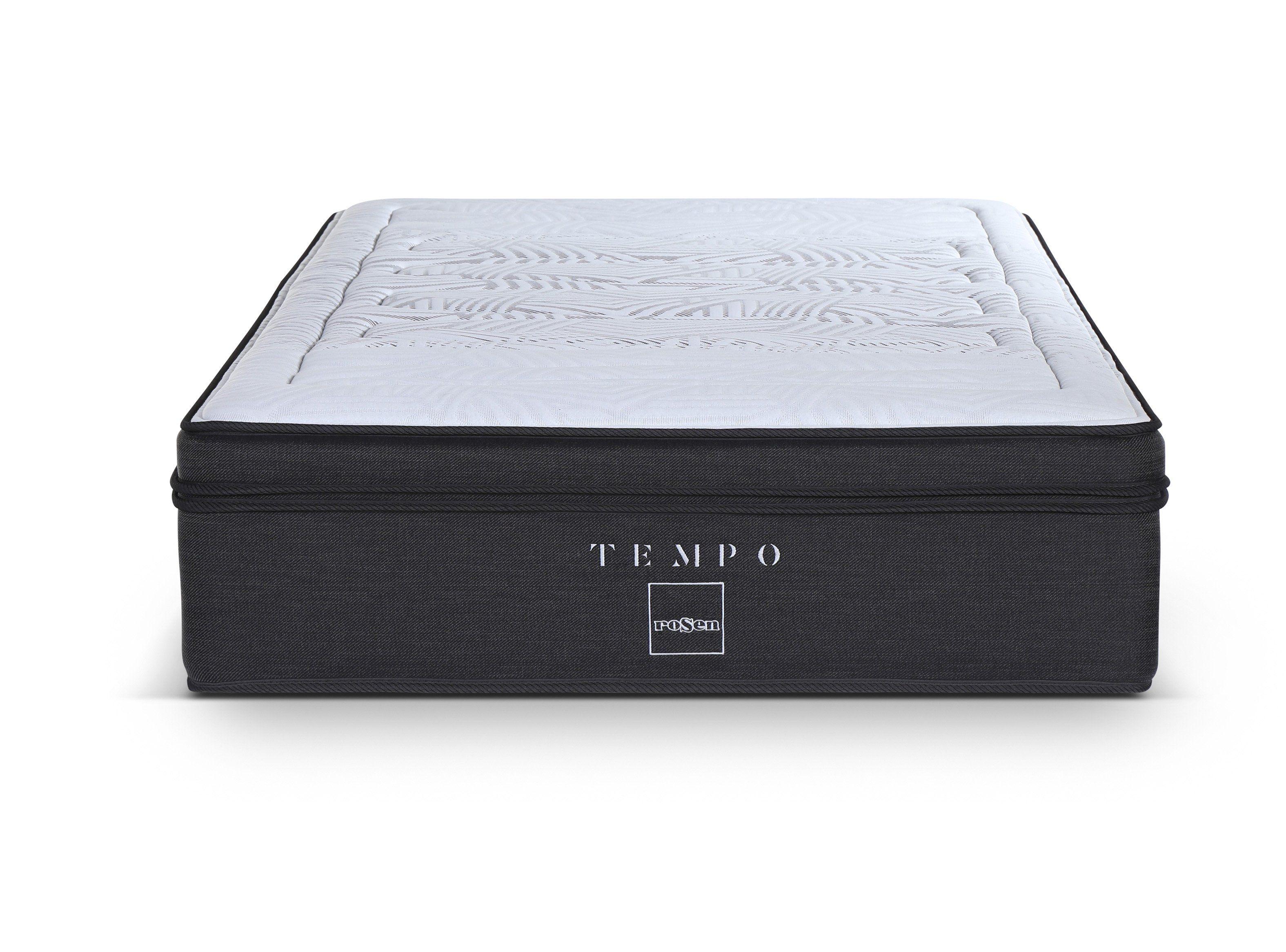 Box Spring Tempo 1.5 Plazas + Set Maderas Veneto + Set Textil-3