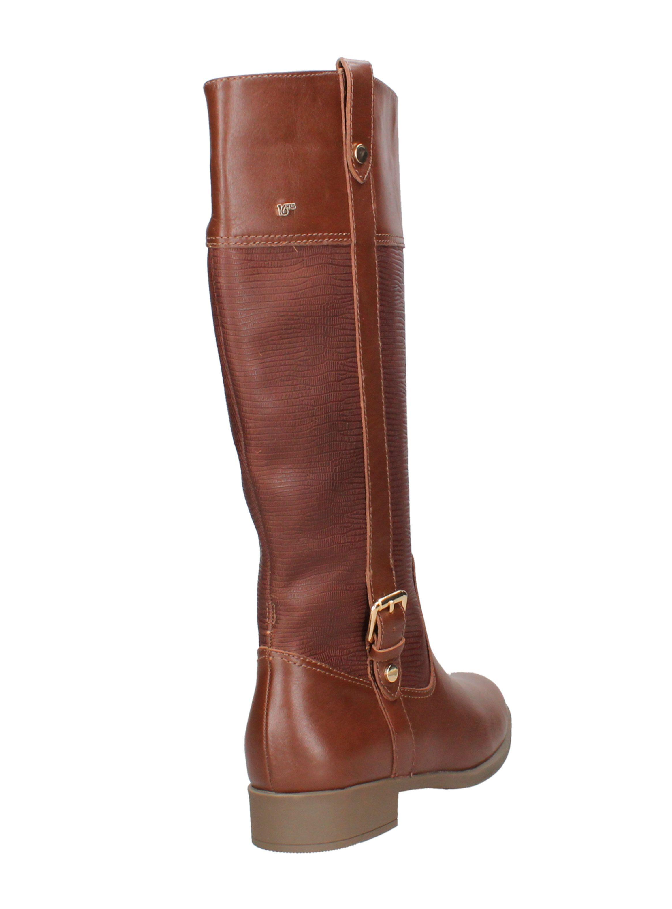 Bota Cuero H060 Biker Mujer-4