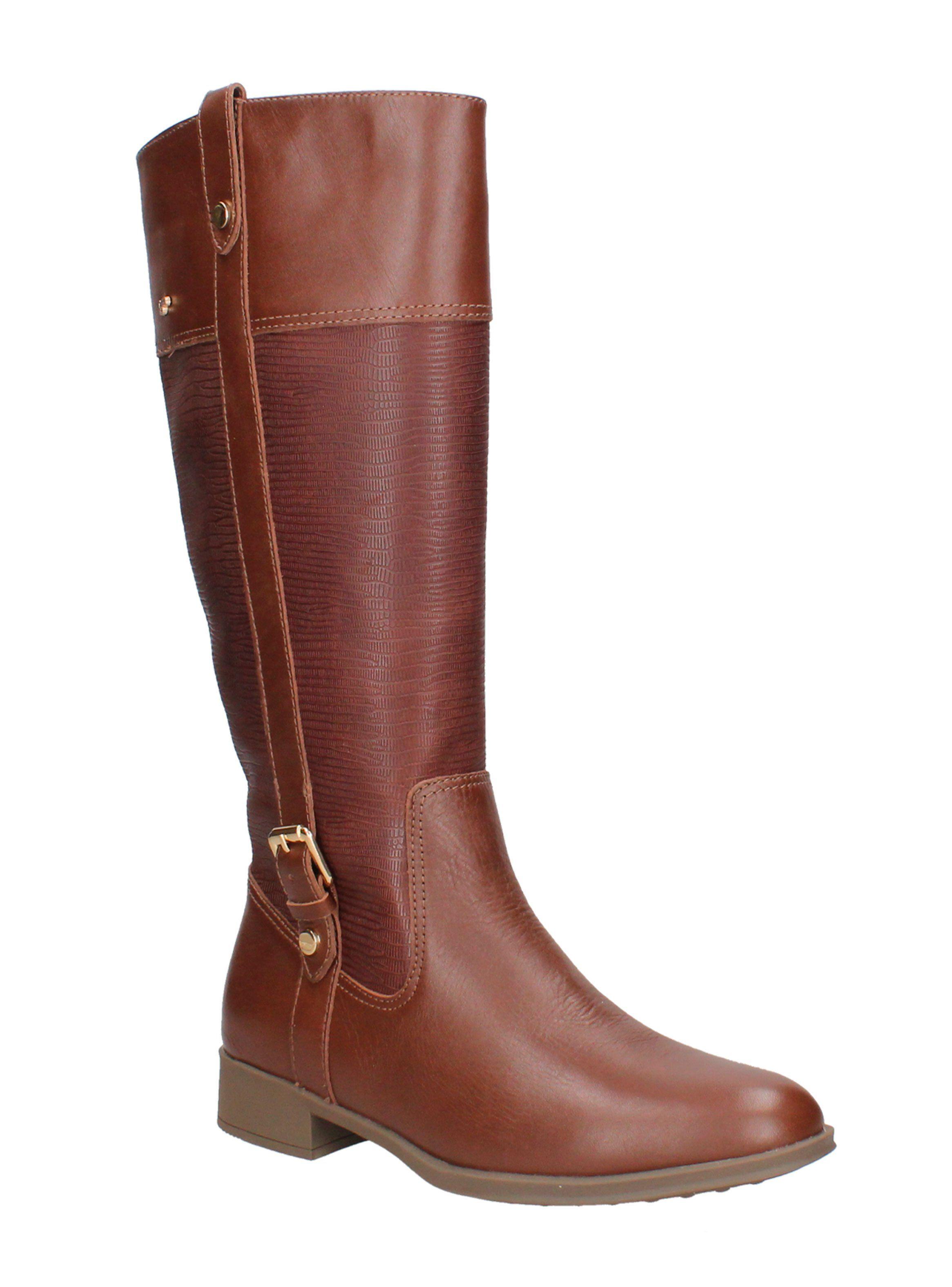 Bota Cuero H060 Biker Mujer-1