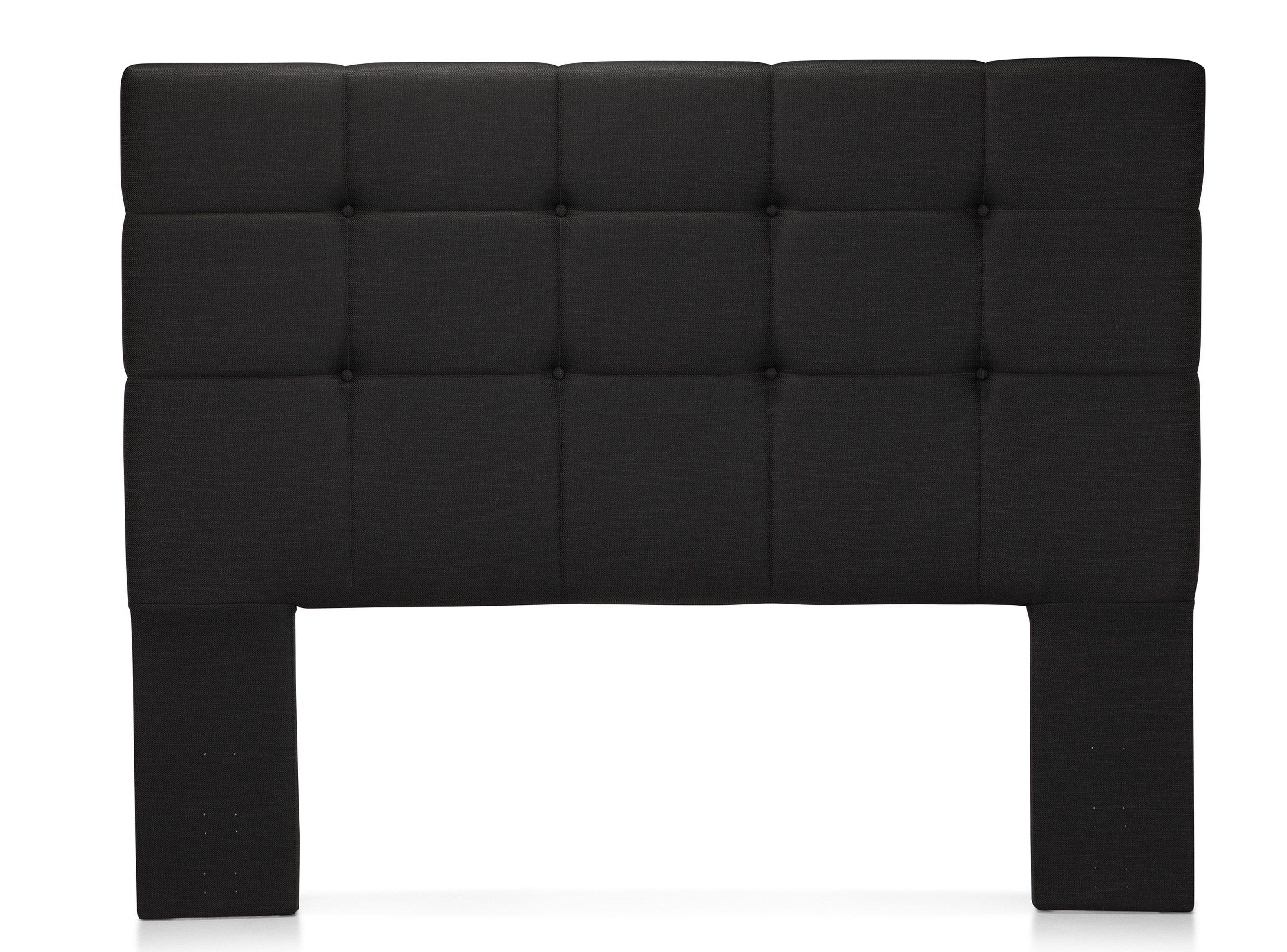 Set Cama Europea Tempo King Base Dividida + Set Muebles Issey Negro + Plumón-4