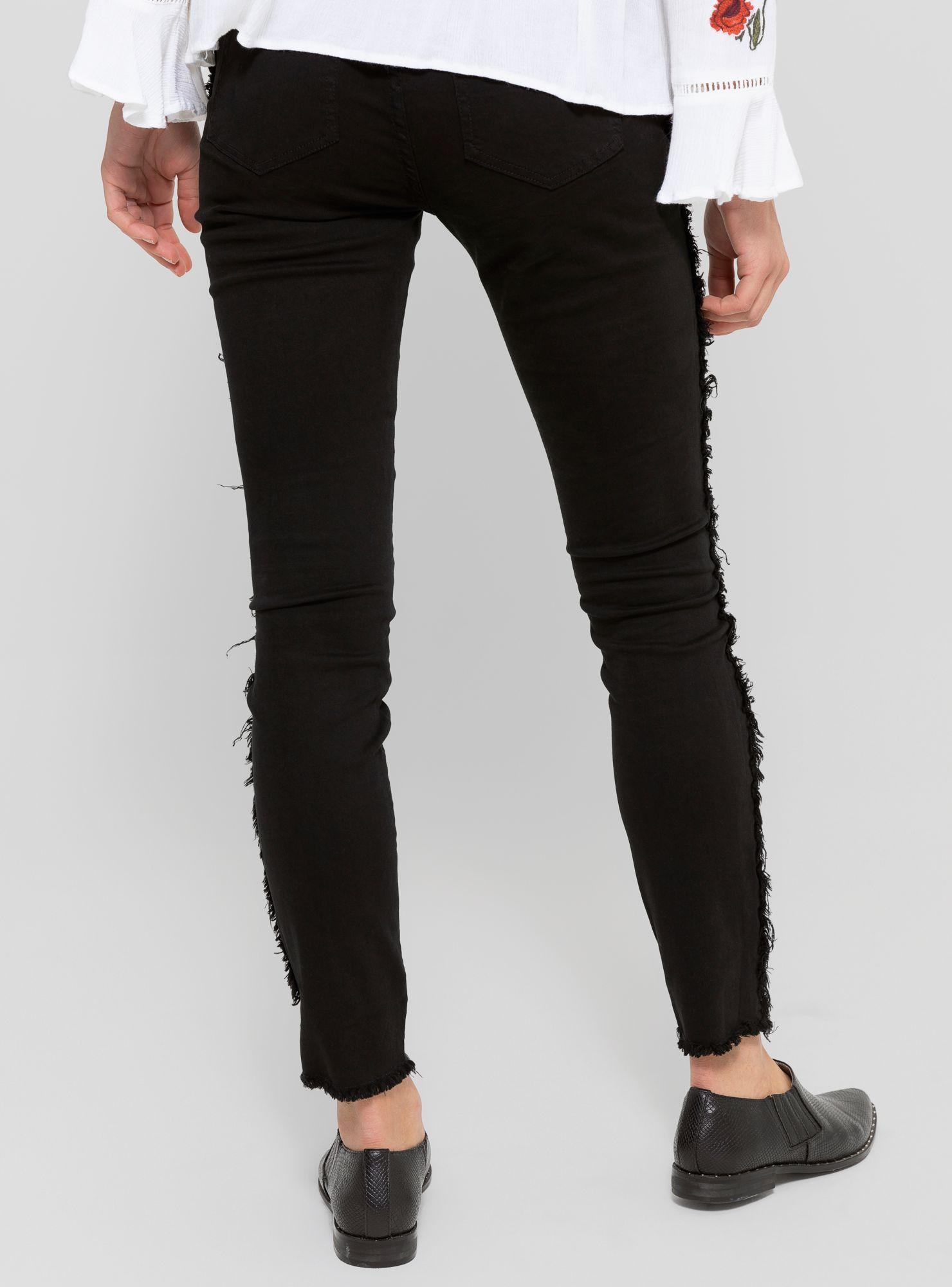 Pantalón Flecos Tachas Umbrale-1