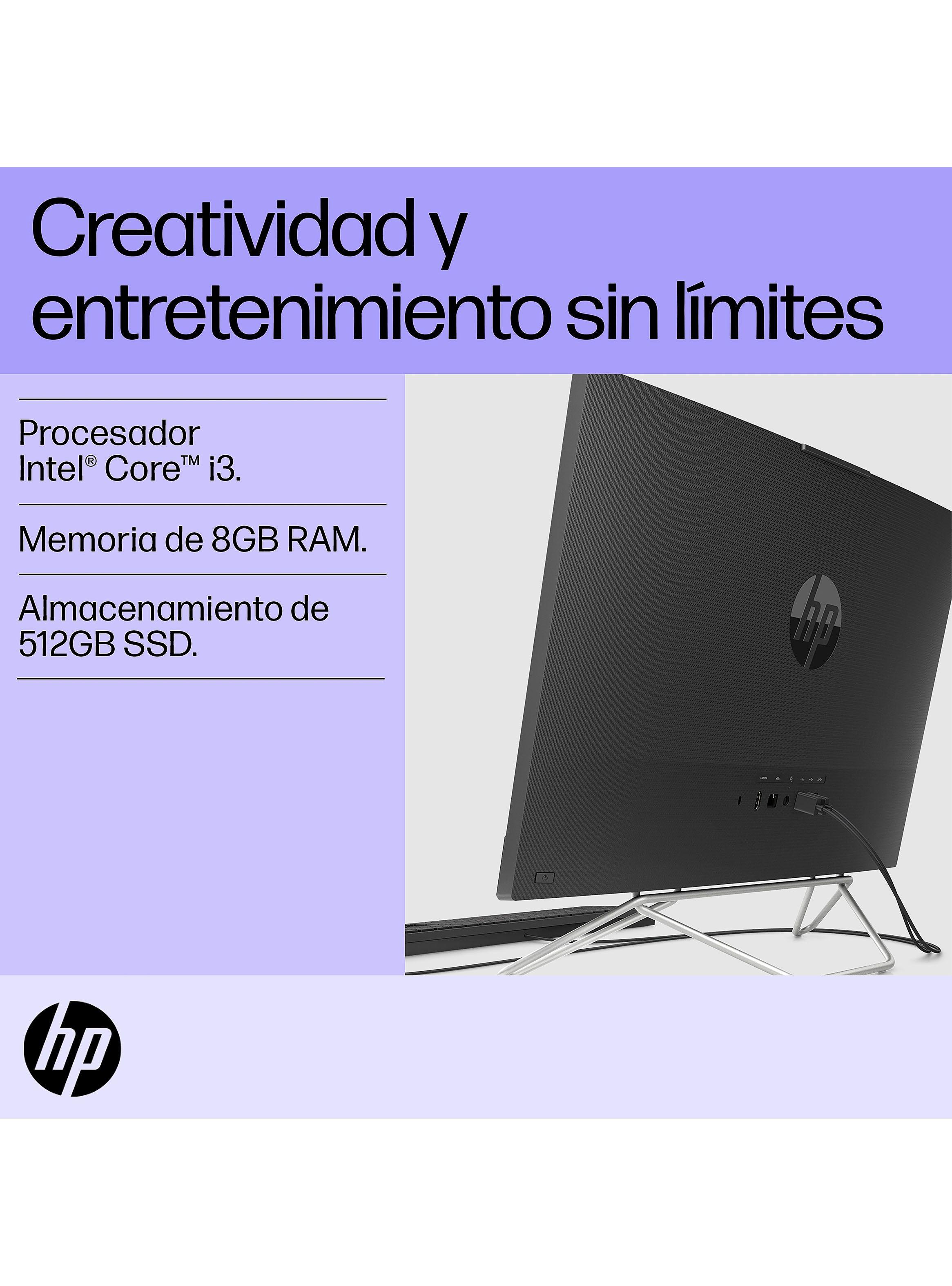 All in One HP 24-cb1023la Intel Core i3 8GB RAM 512GB SSD 23.8" FHD Windows 11 Home-6