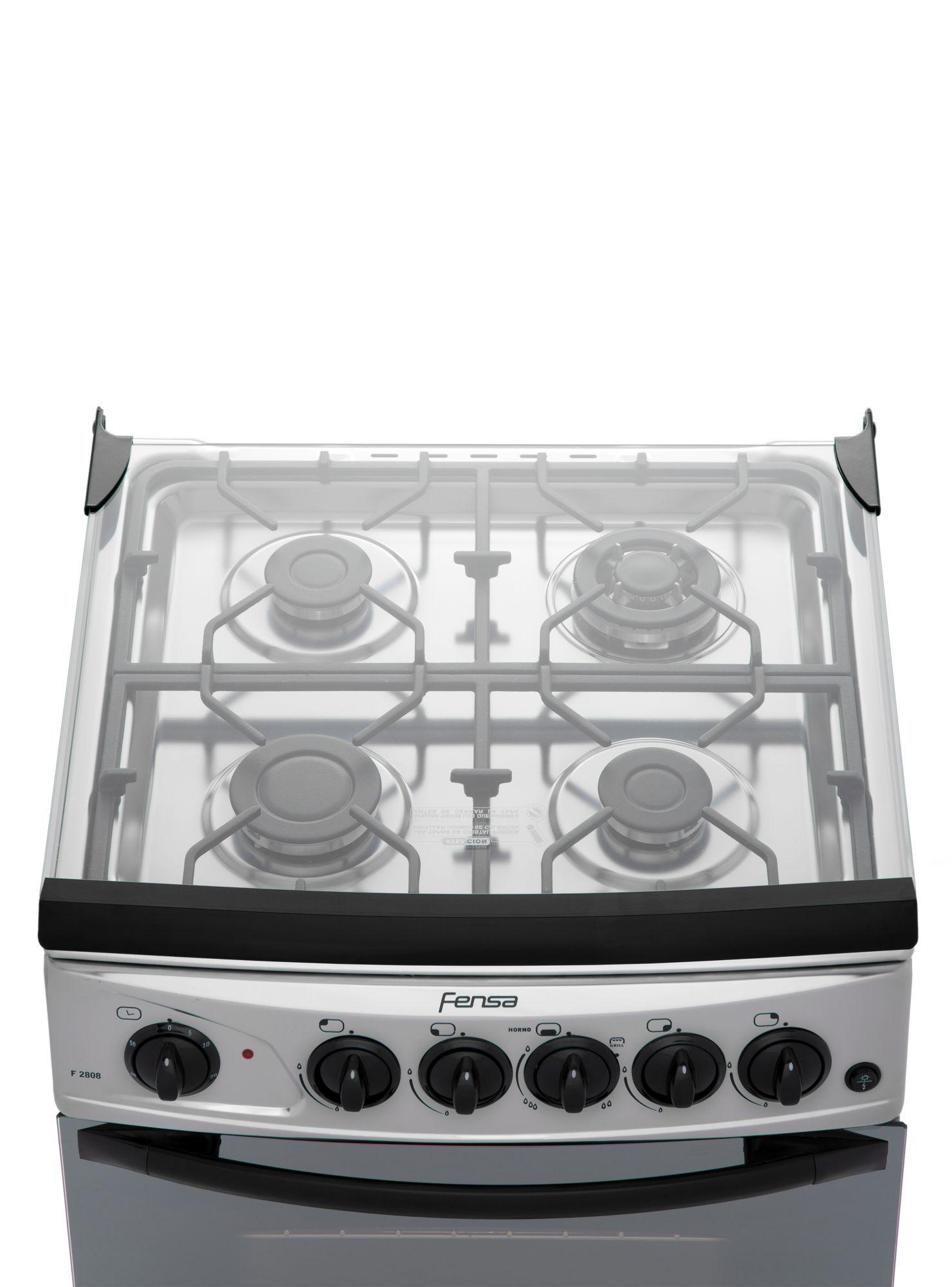 Cocina a Gas Fensa F2808 4 Quemadores-4