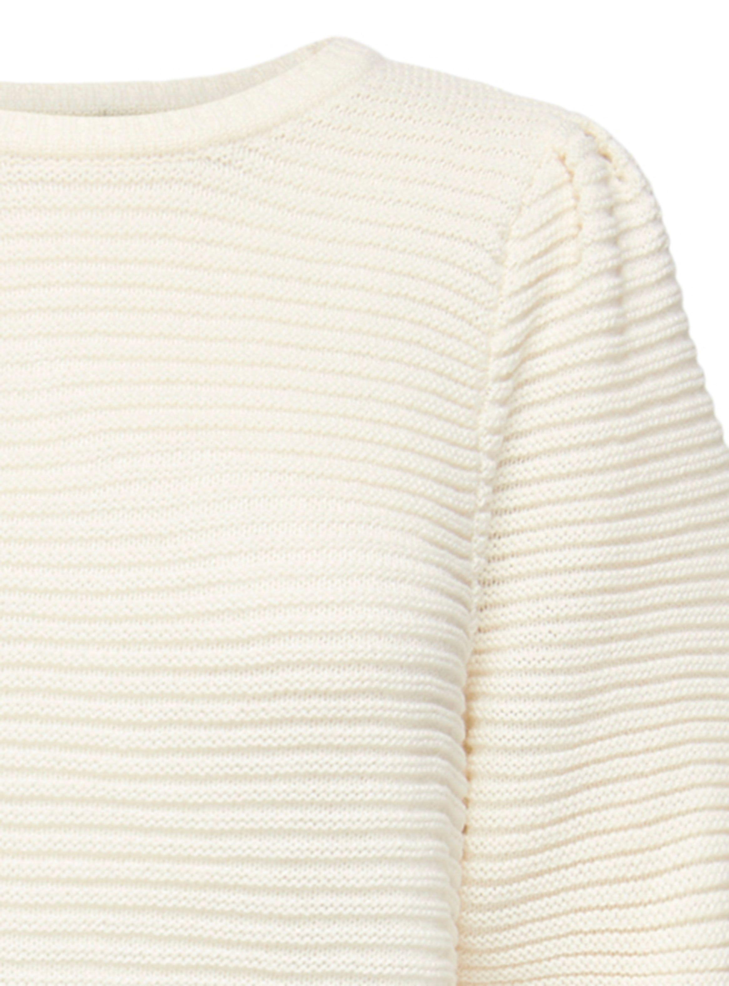 Polera Blanca Tejido-2