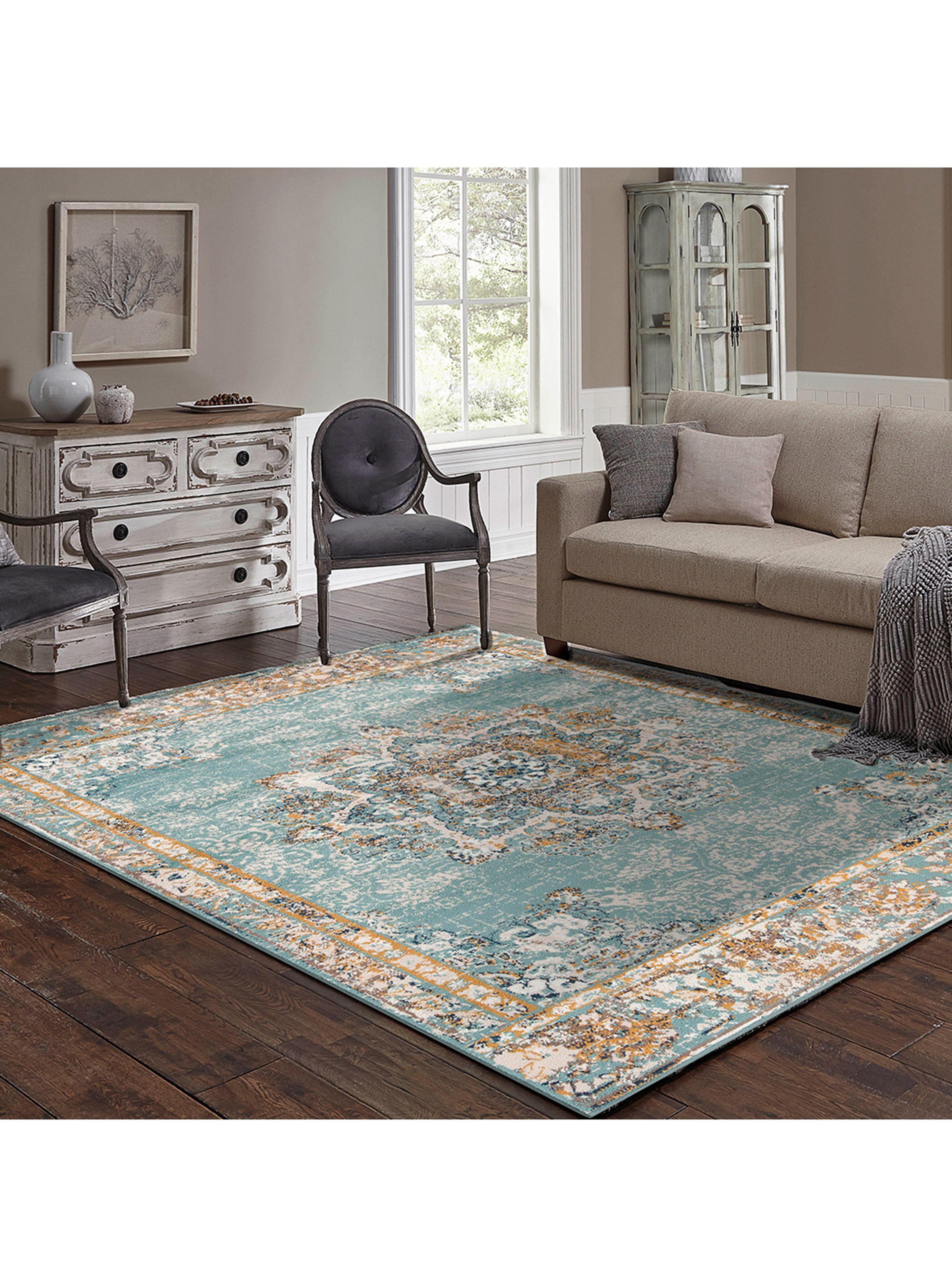 Alfombra Tradition 160x235 cm Azul Claro-1