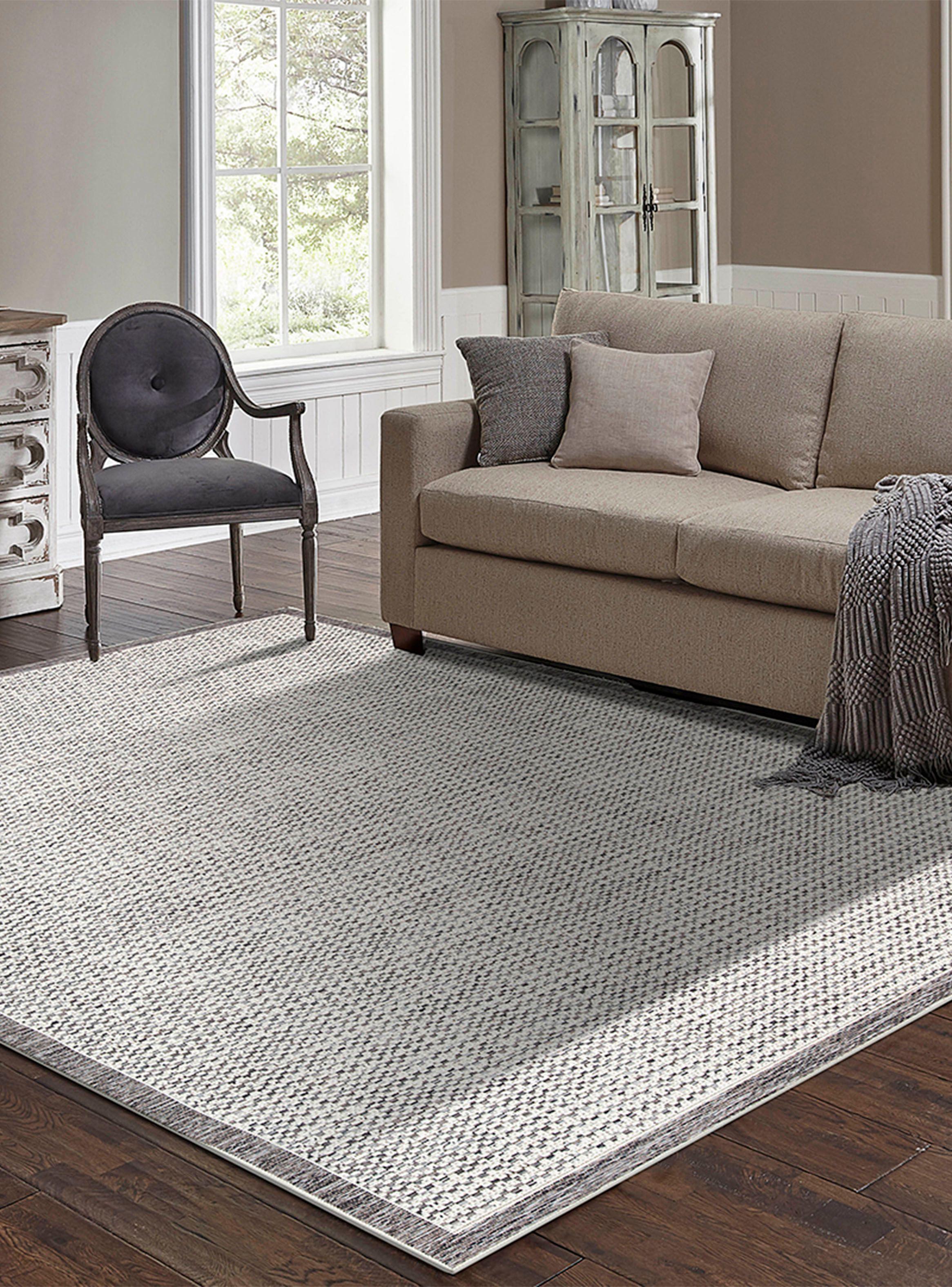 Alfombra Natural D2 160x230 cm Gris-2