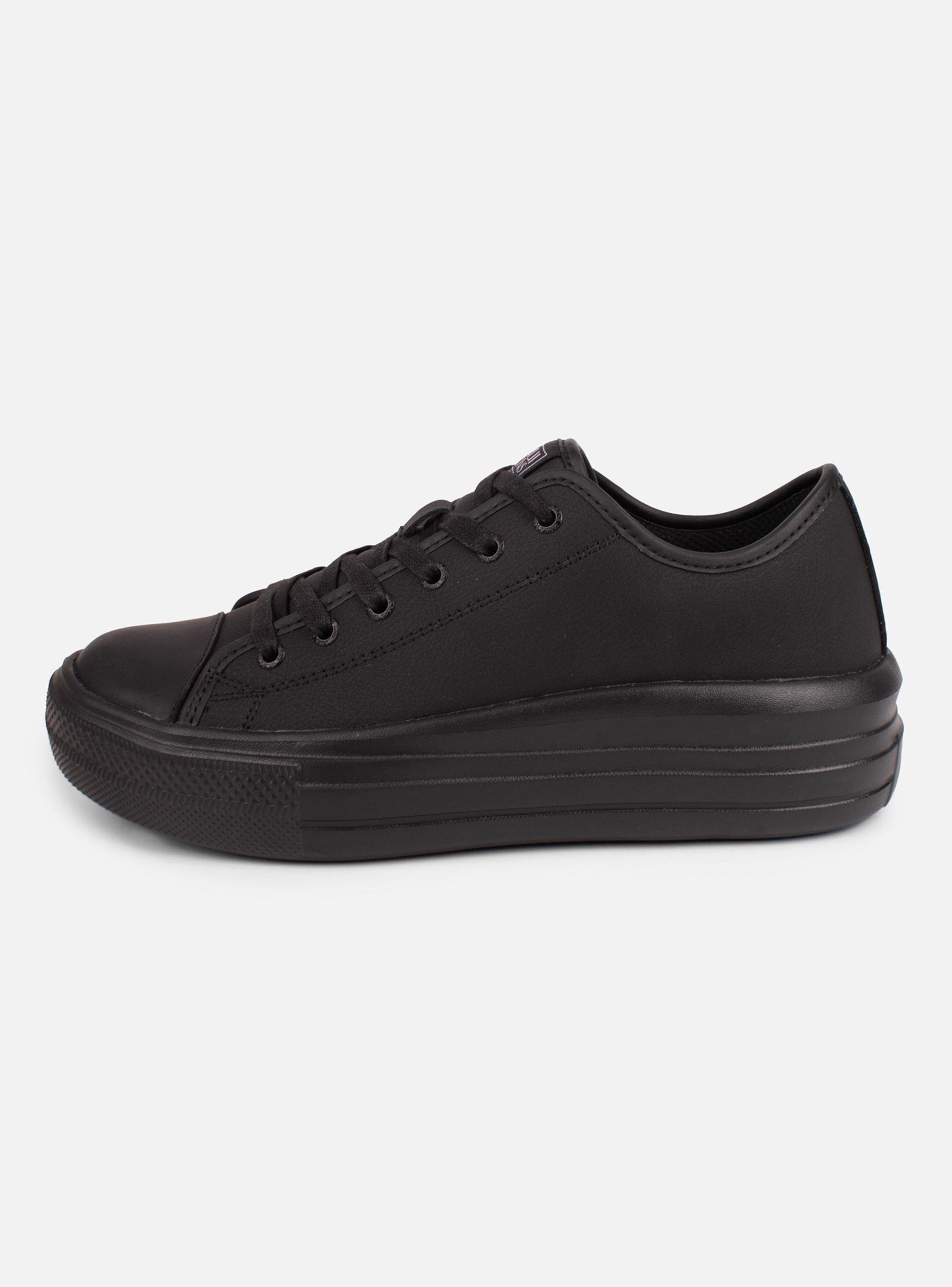 Zapatilla Escolar 5CE122WC Logo  Plataforma Mujer-2