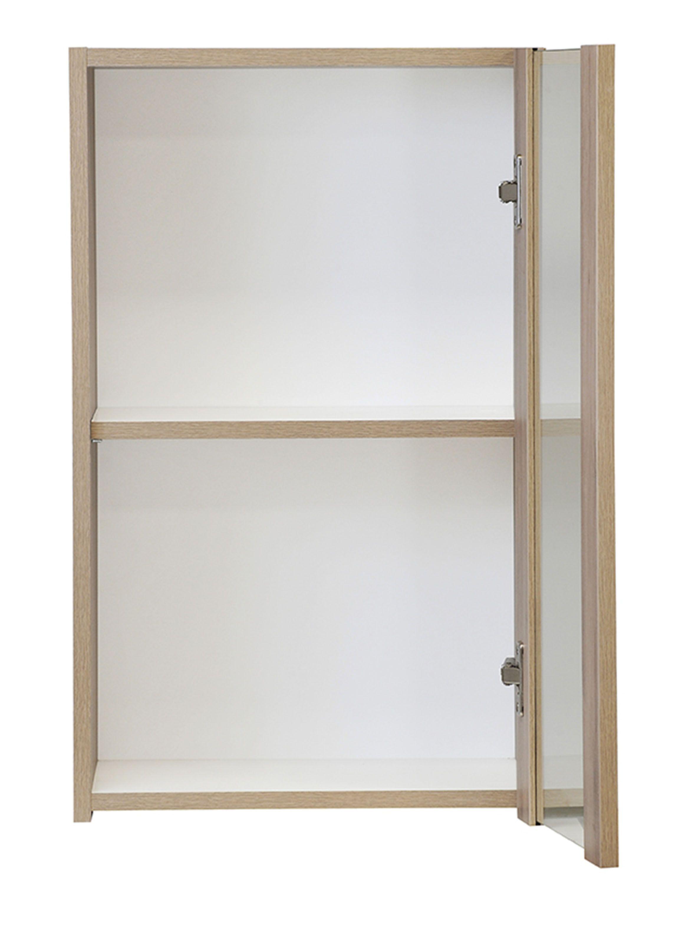 Mueble Mural Acacia Vidriado 40 cm 1 Puerta-2
