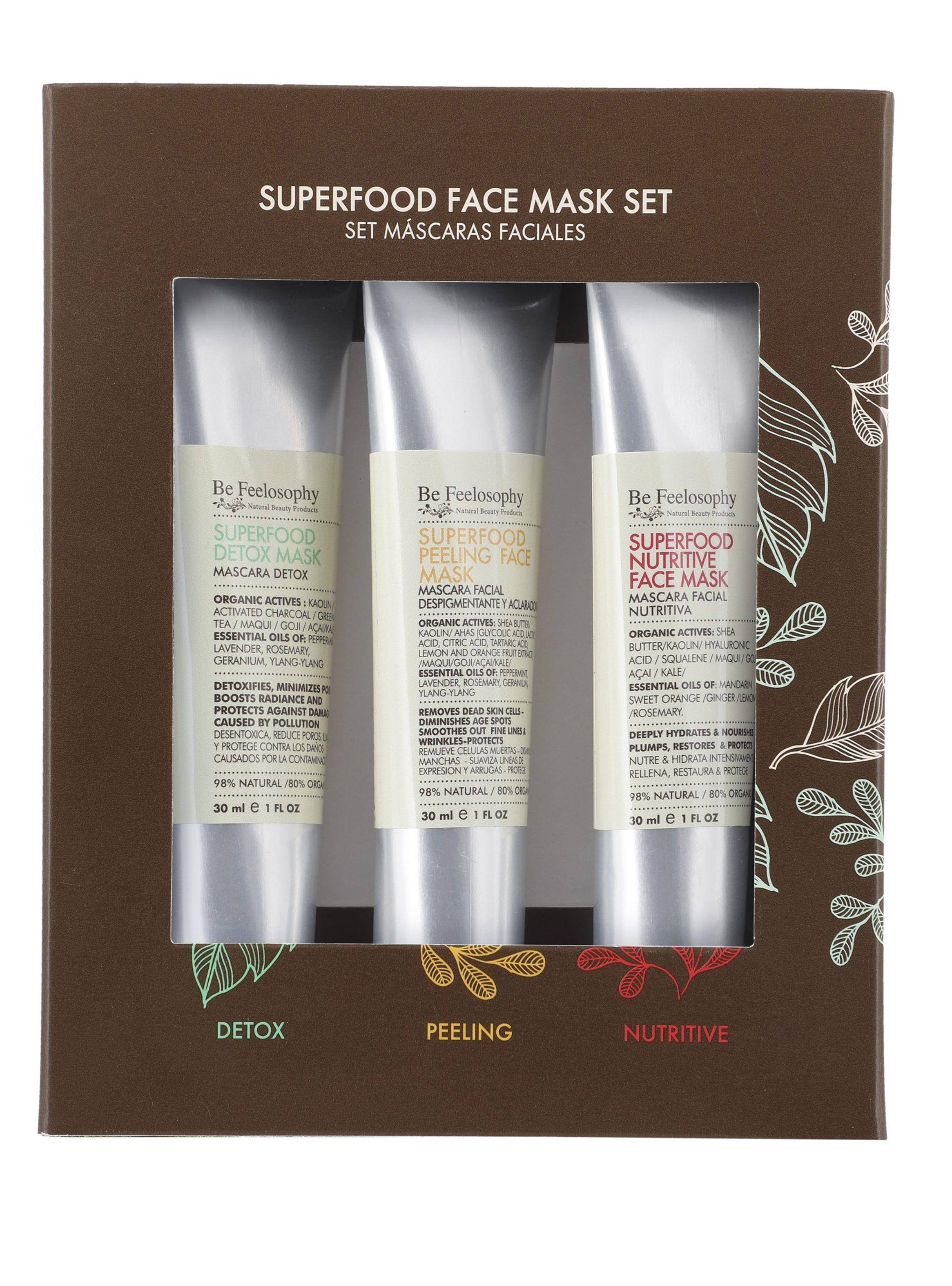 Set Be Feelosophy 3 Mascarillas Superfood-0