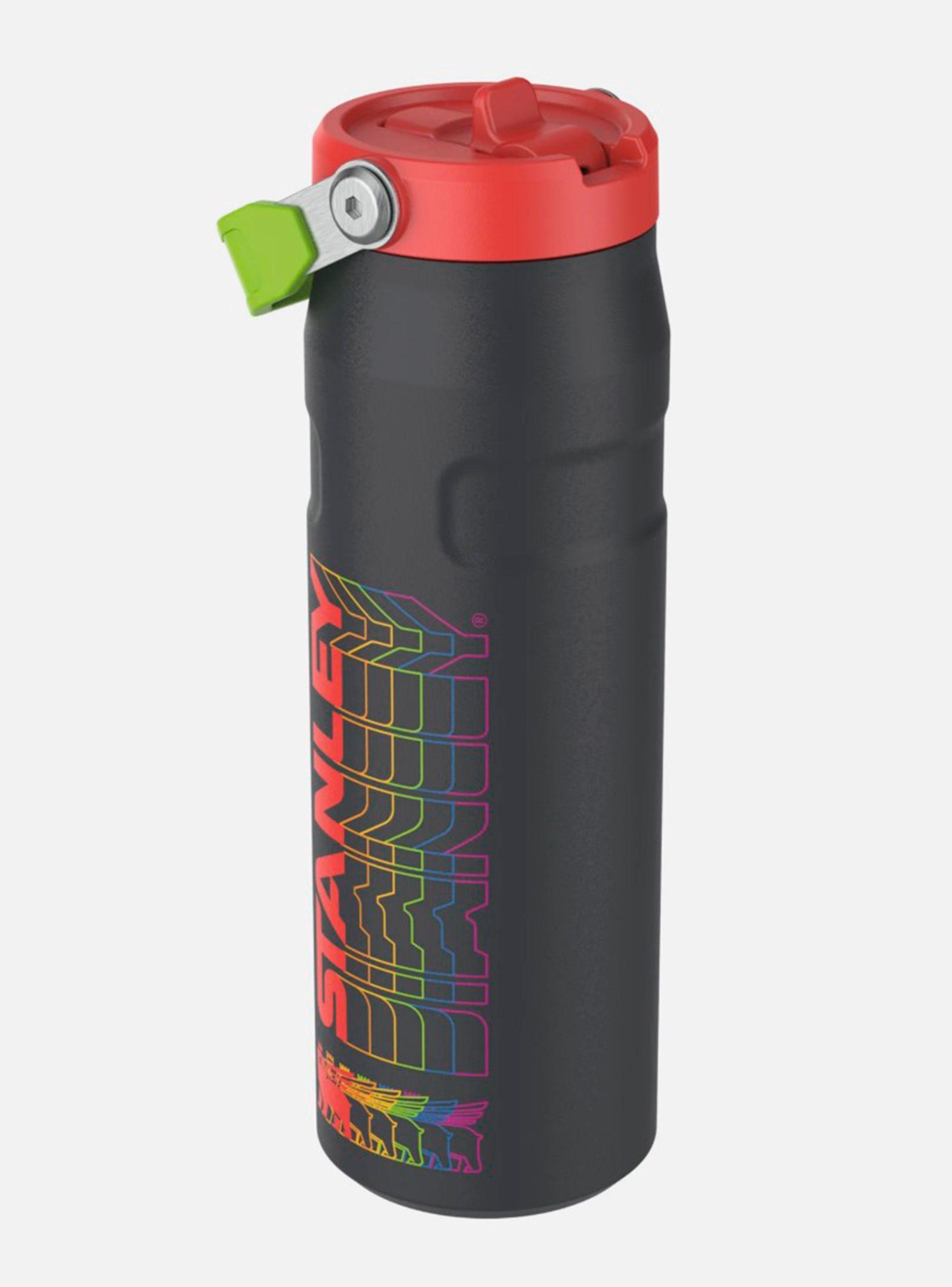 Botella de Agua Aerolight Flipstraw Black Reverb 710 ml-1