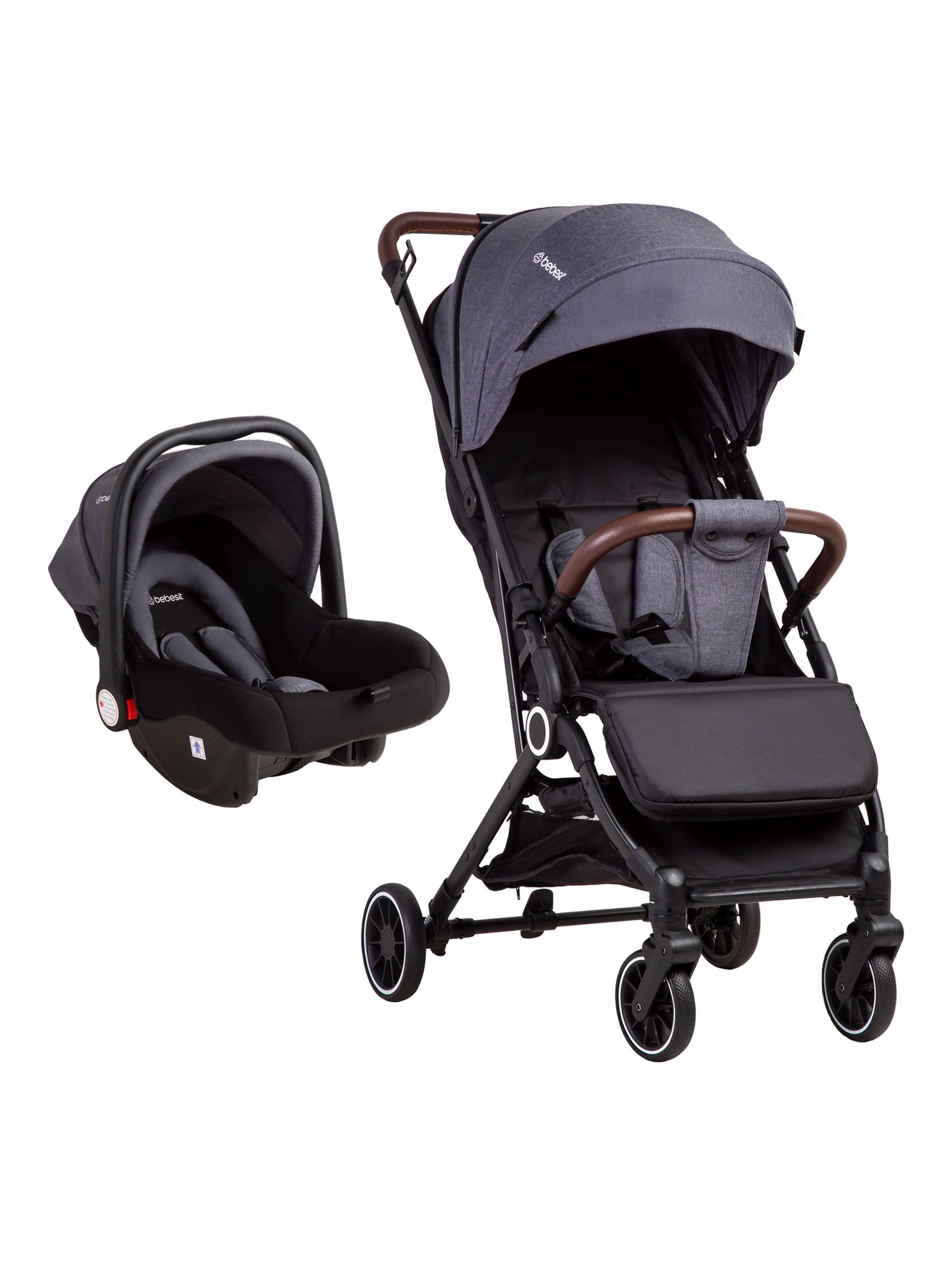 Coche Travel System Soho Gris-0