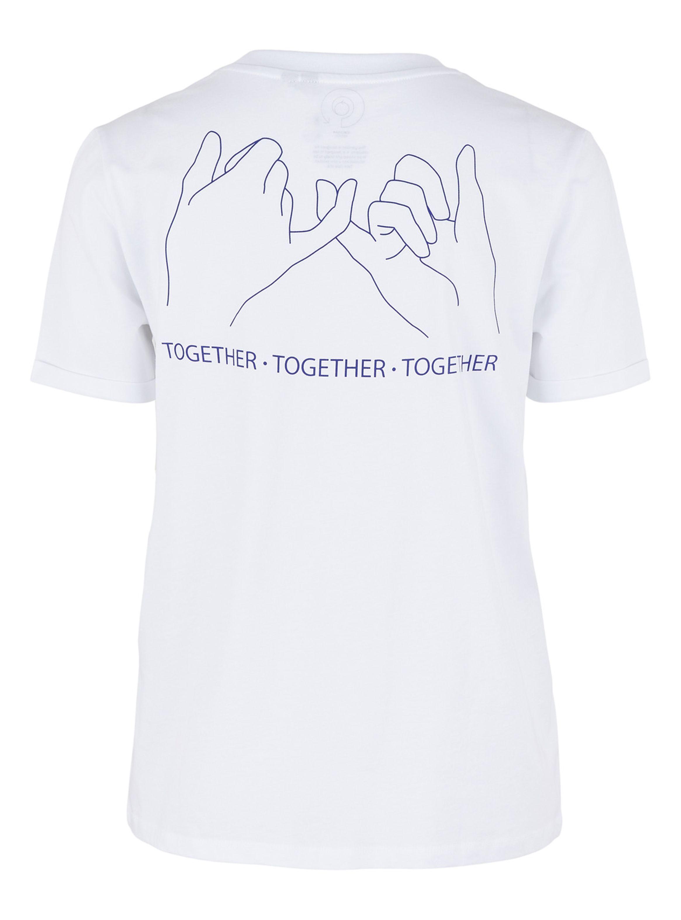 Polera Print Lisa Manga Corta-1