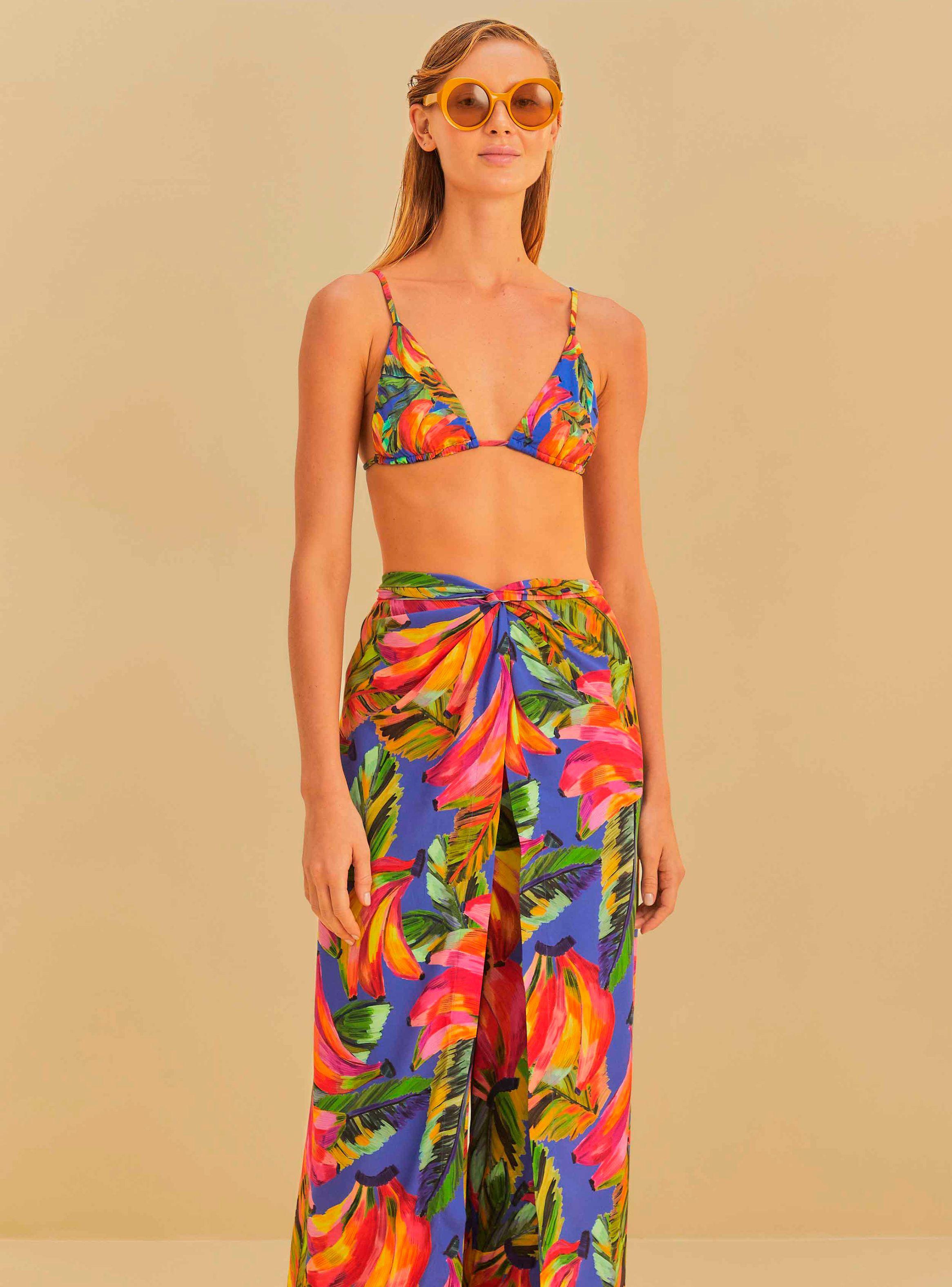 Pantalón Holgado Diseño Plátanos y Amarra-2