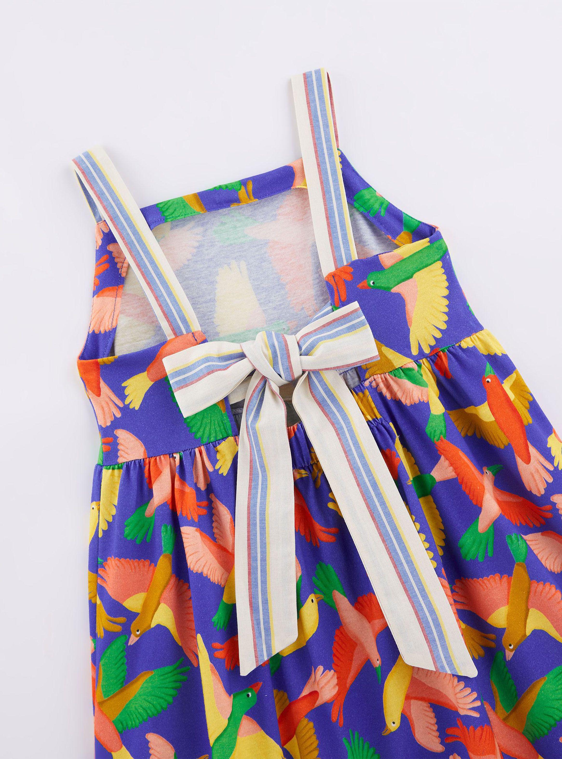 Vestido Niña Sin Mangas con Cinta Trasera-2