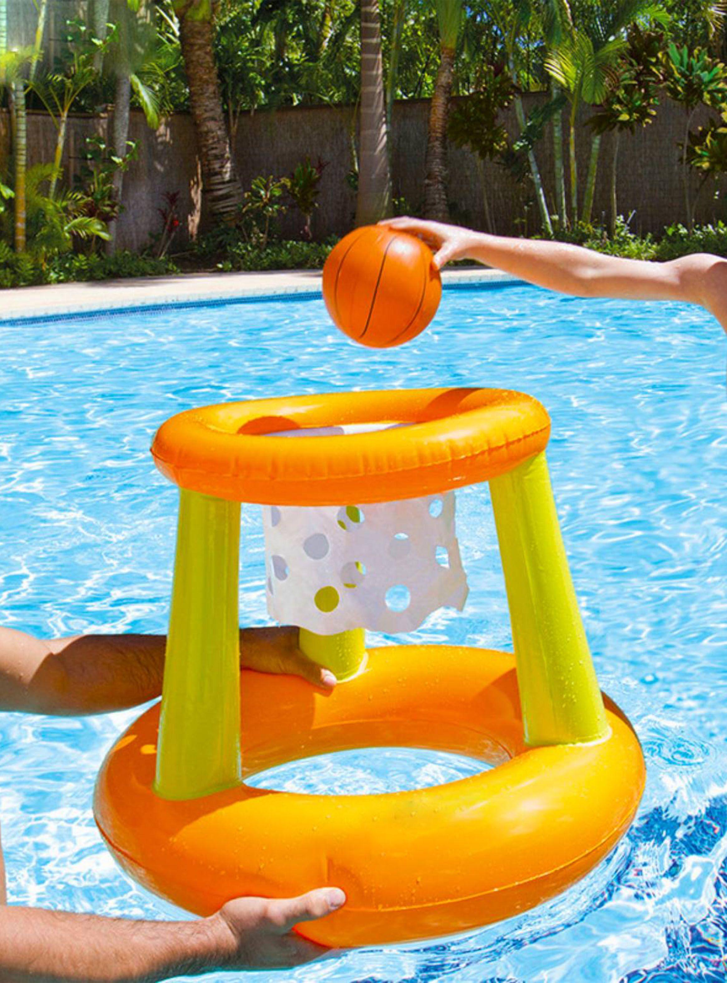 Juego de Agua Aro Flotante Basquet-4