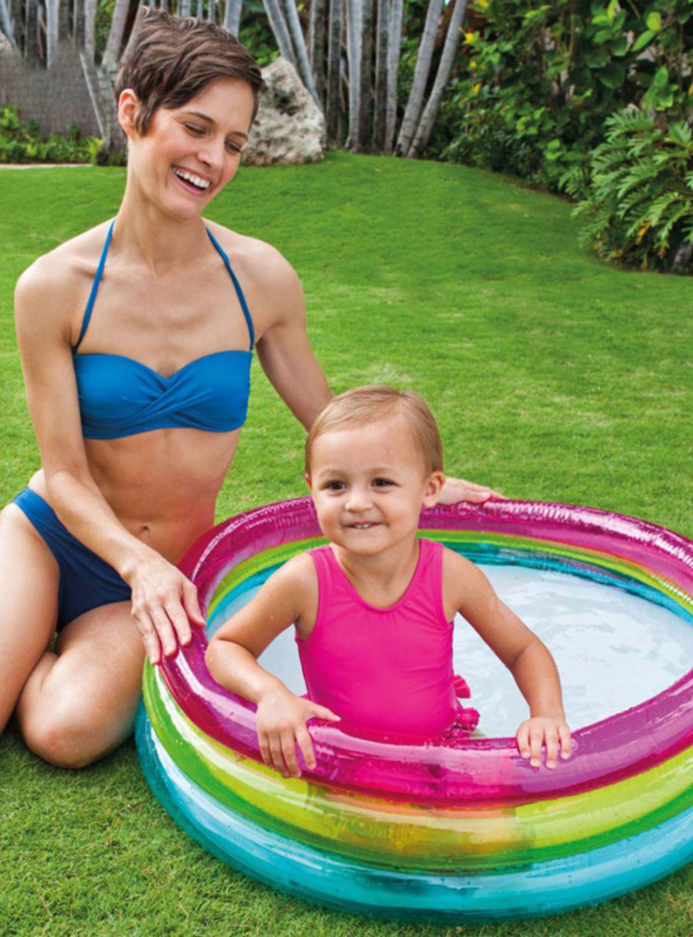 Piscina Inflable Baby Arco Iris-4