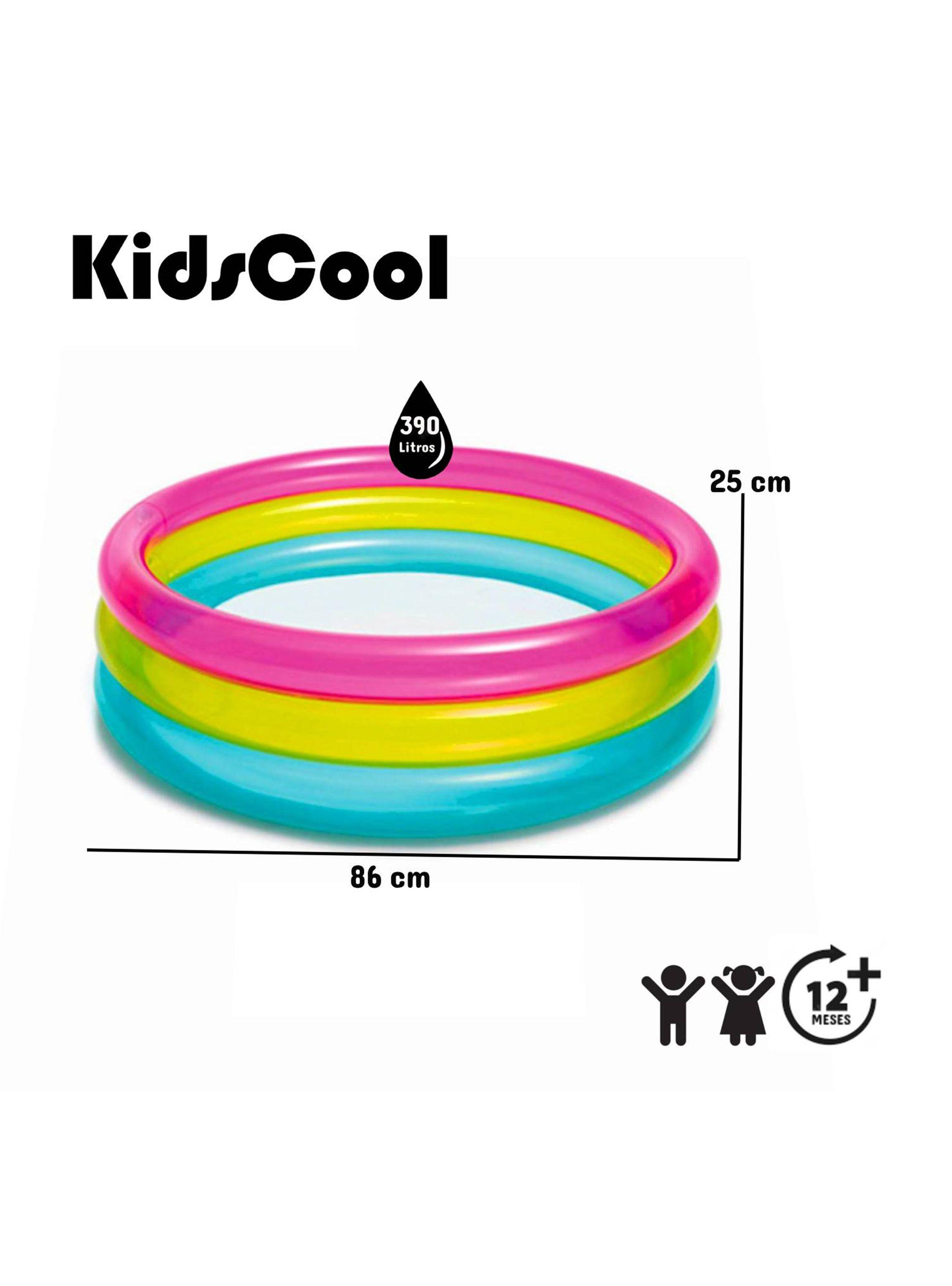 Piscina Inflable Baby Arco Iris-2