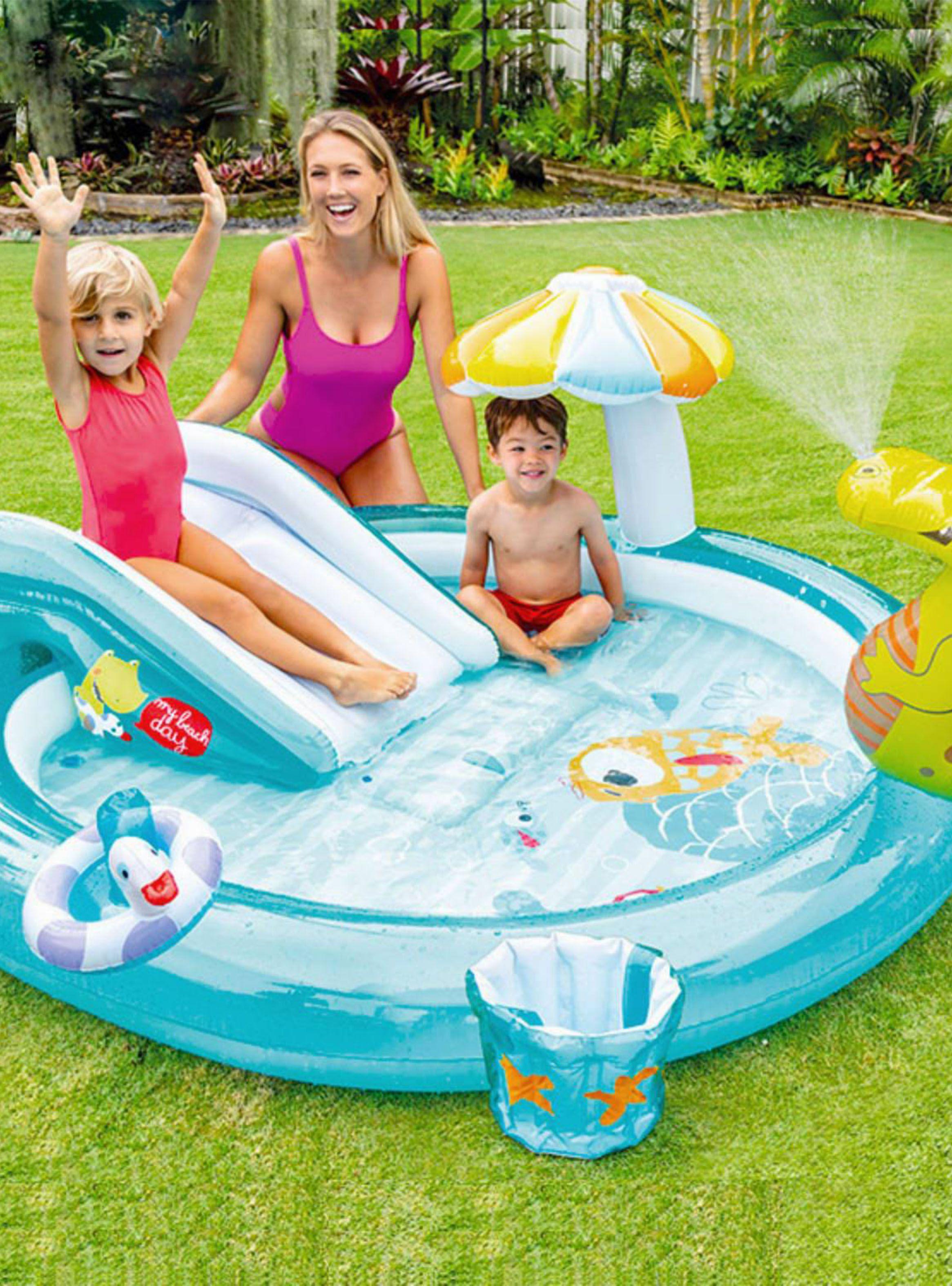 Piscina Inflable Centro de Juegos Funny-4