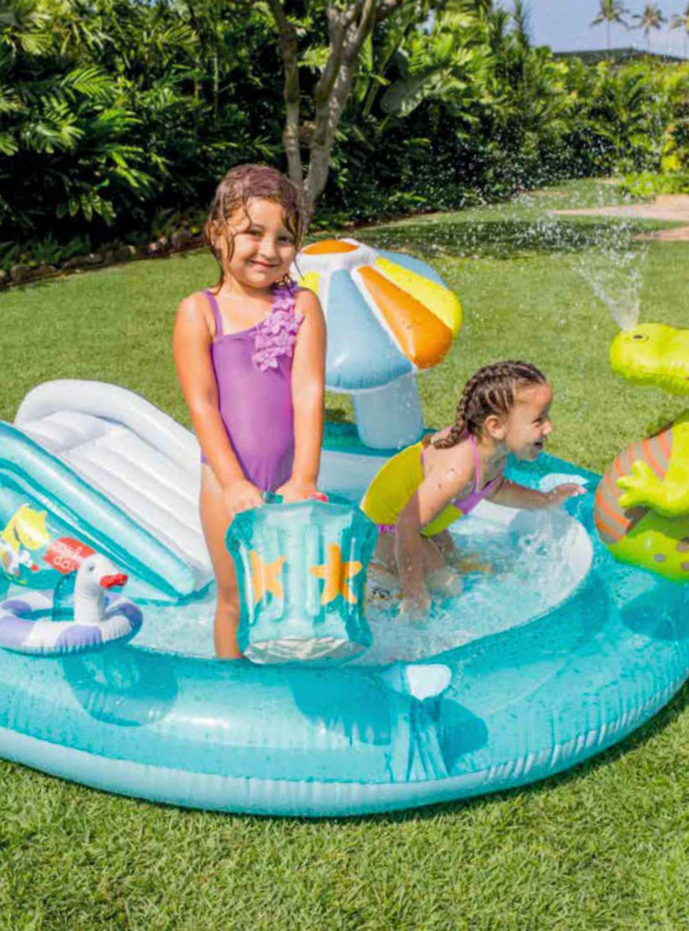 Piscina Inflable Centro de Juegos Funny-3