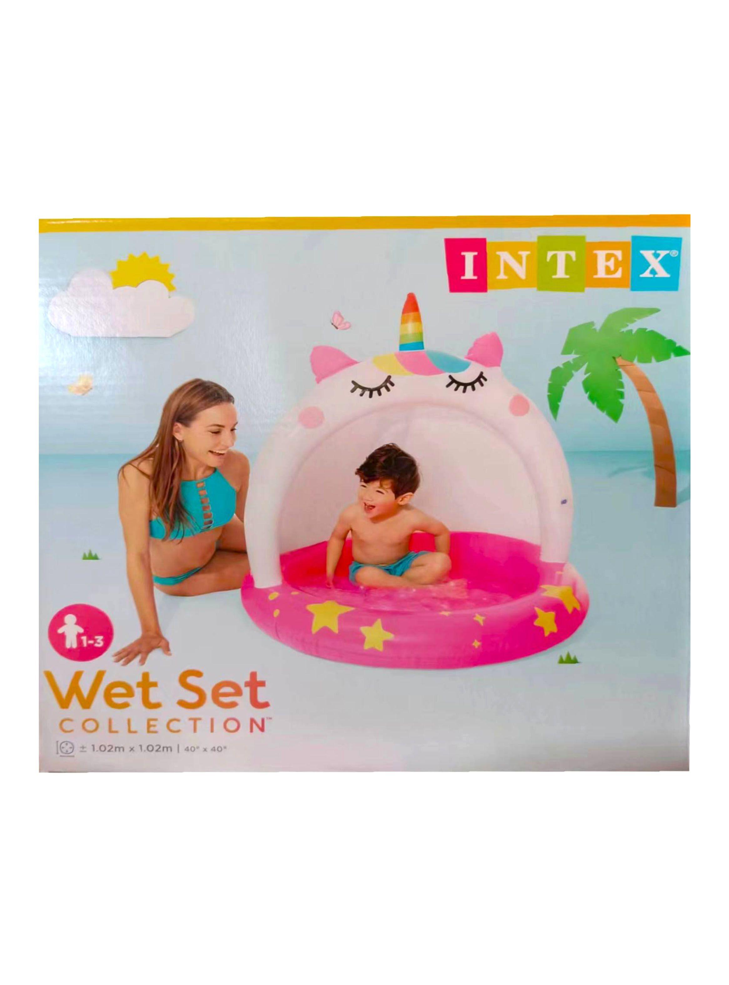 Piscina Inflable Baby Unicornio-3