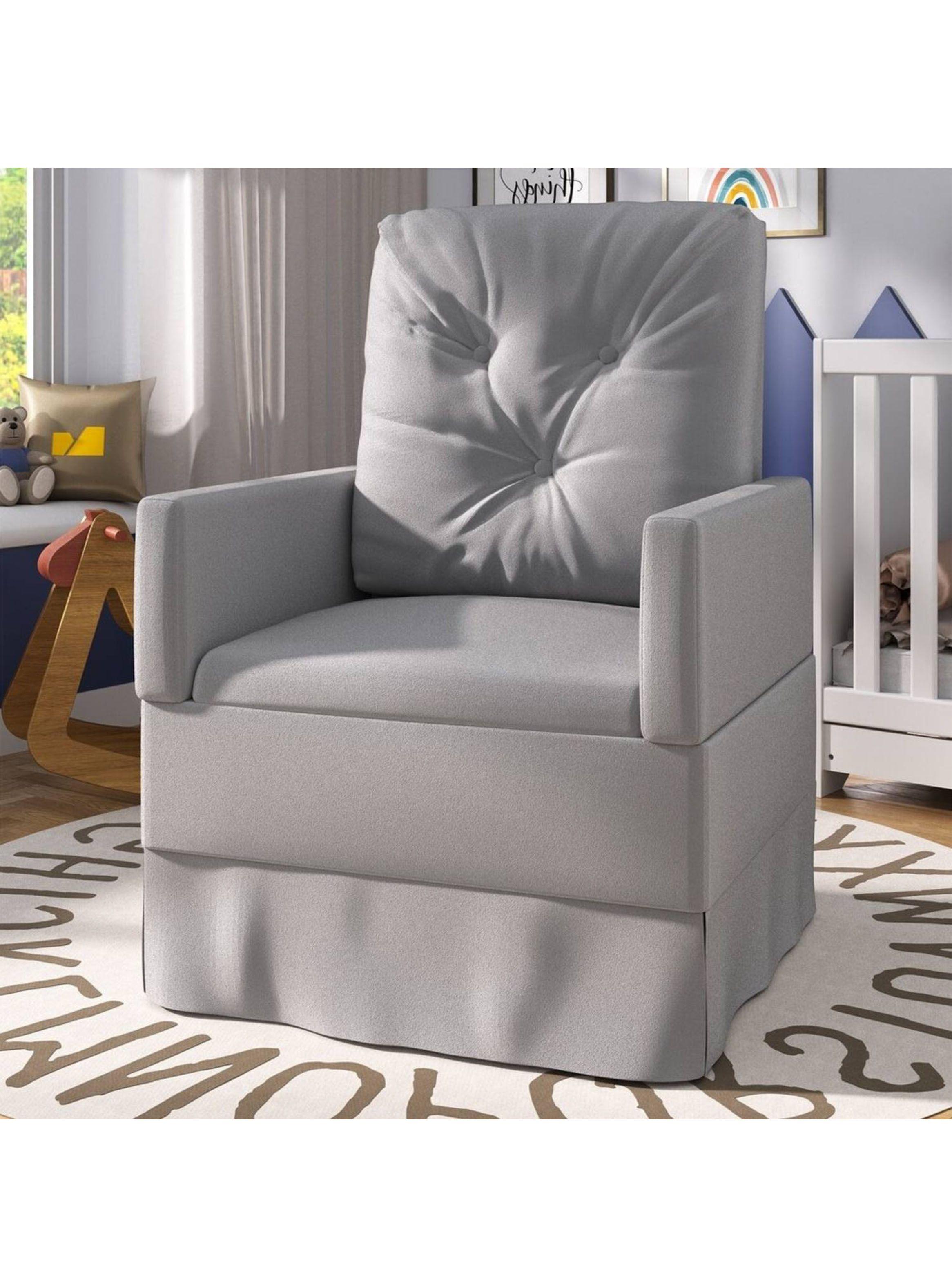 Poltrona de Lactancia Gris-4