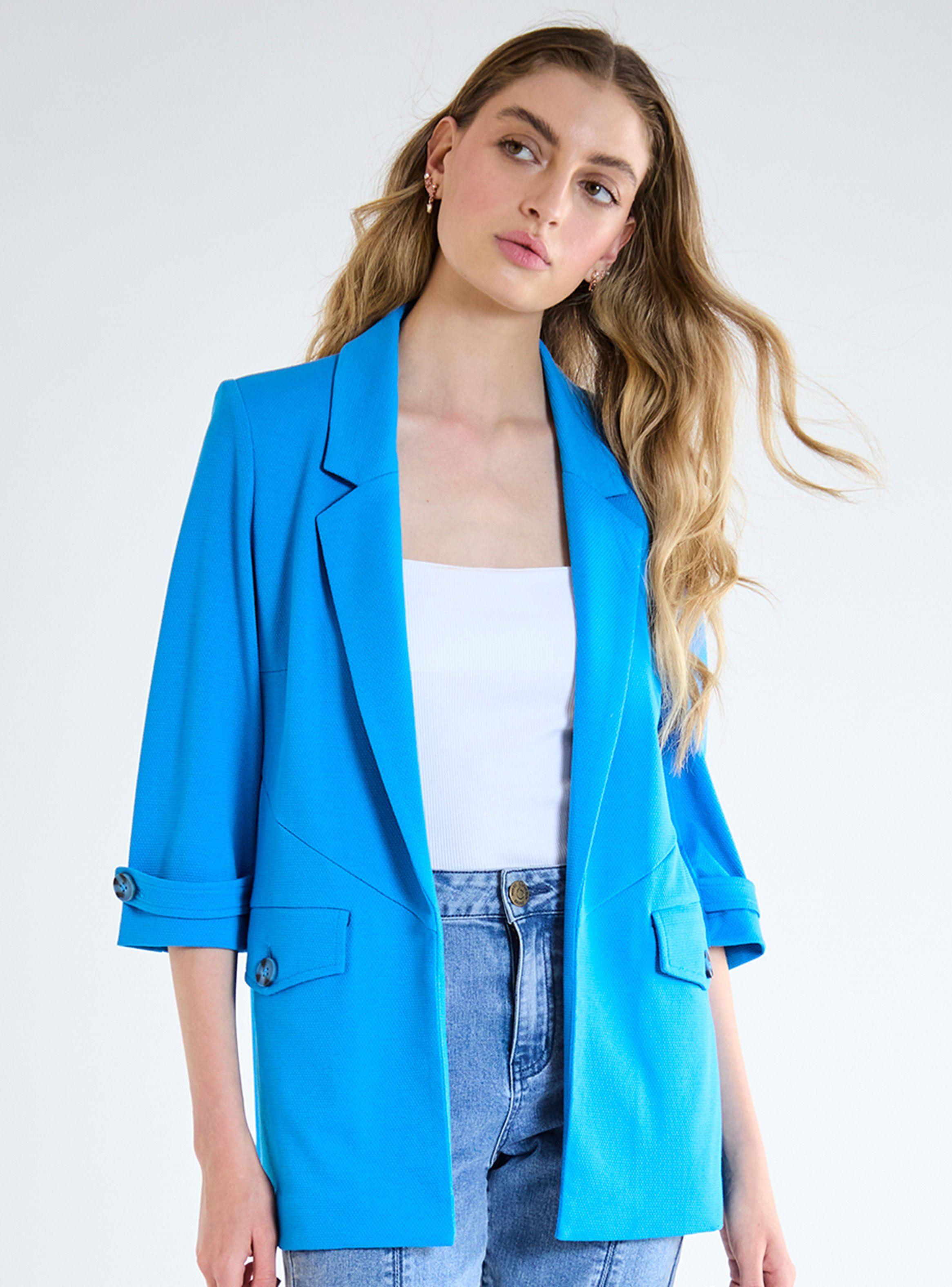 Blazer Liso Poliéster-0