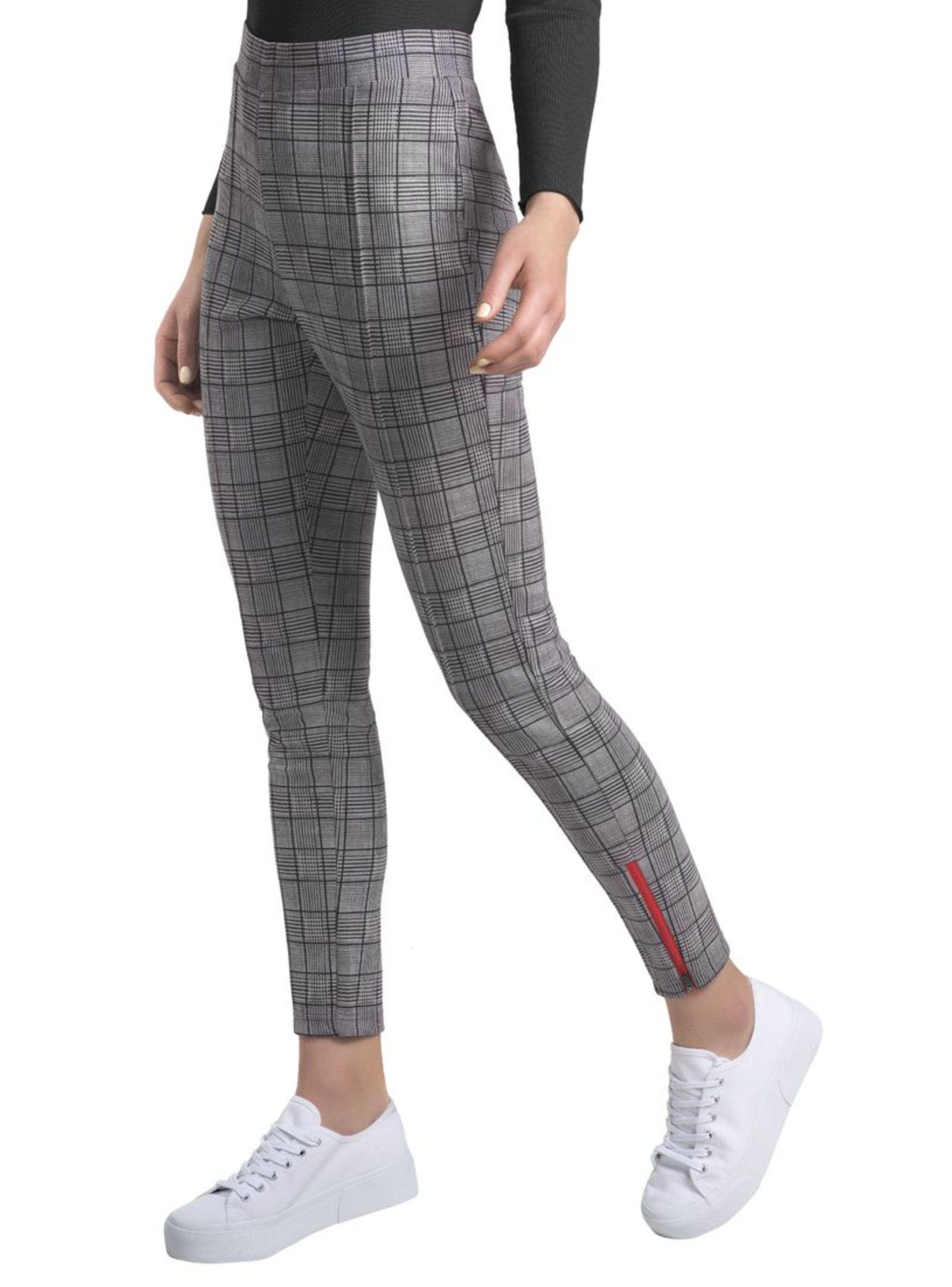 Leggings Escoces Tiro Alto Caffarena-3