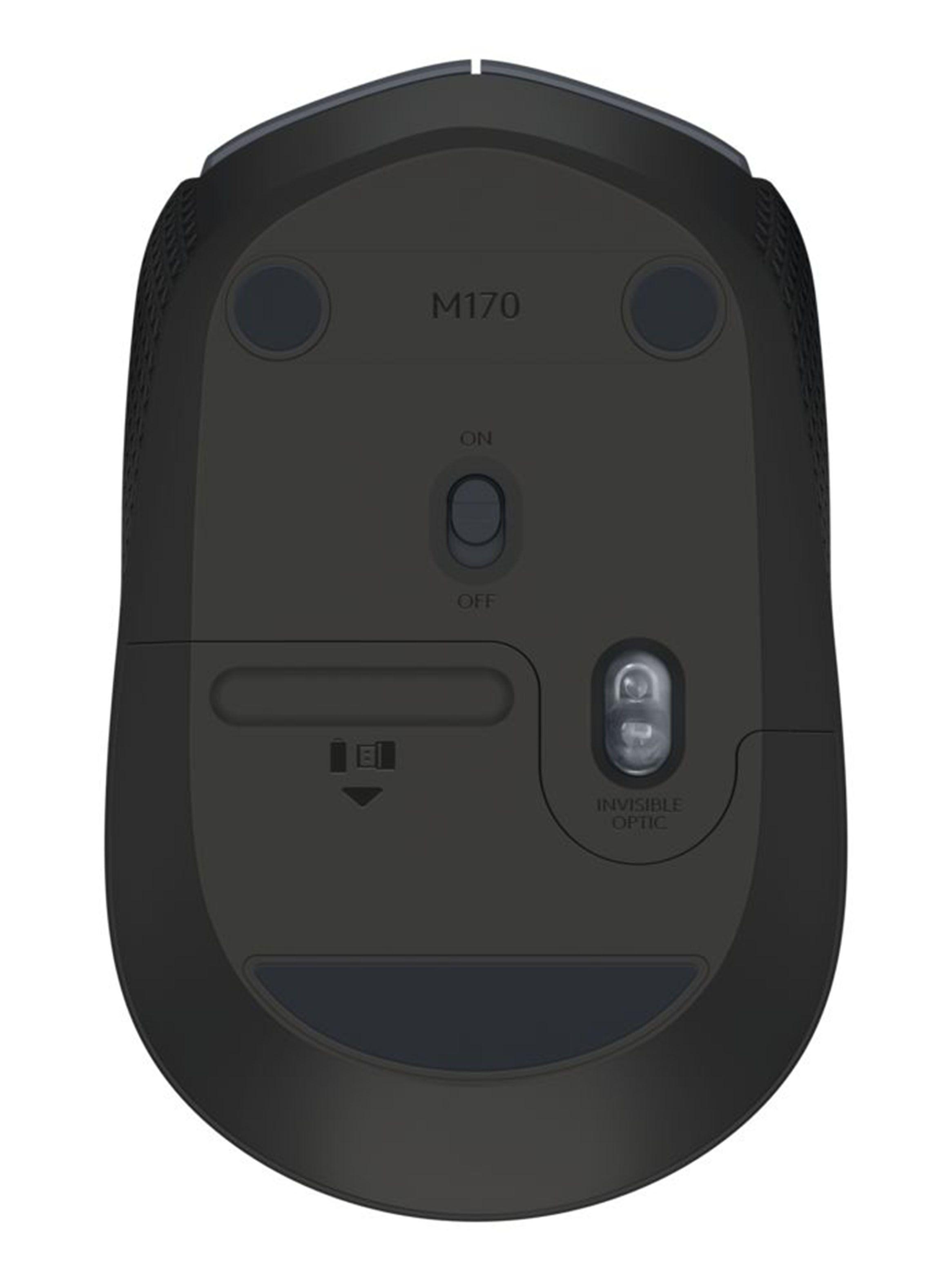 Mouse Inalámbrico M170 Grafito-2