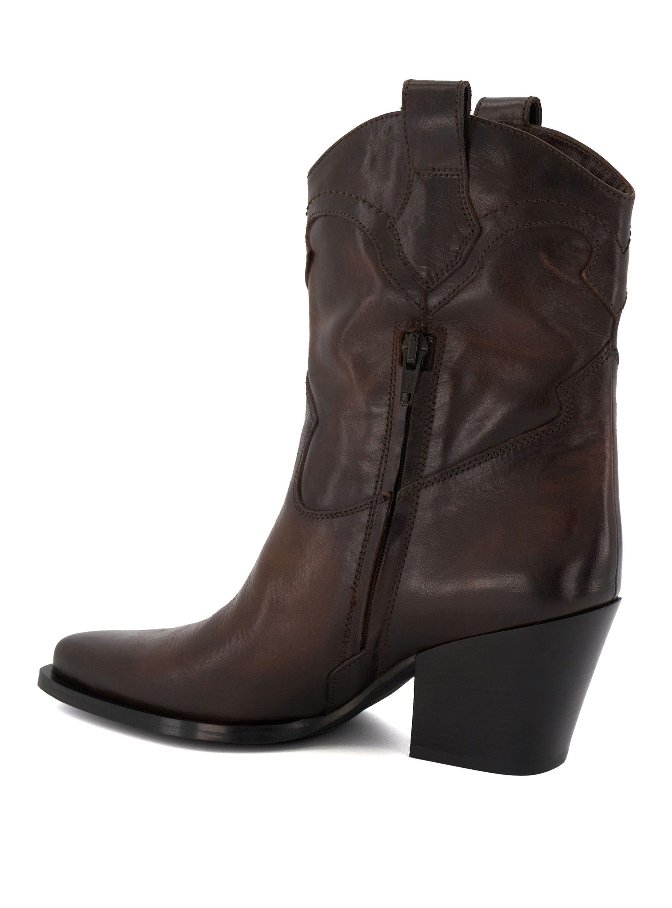 Bota Cuero Ponty Mujer-4