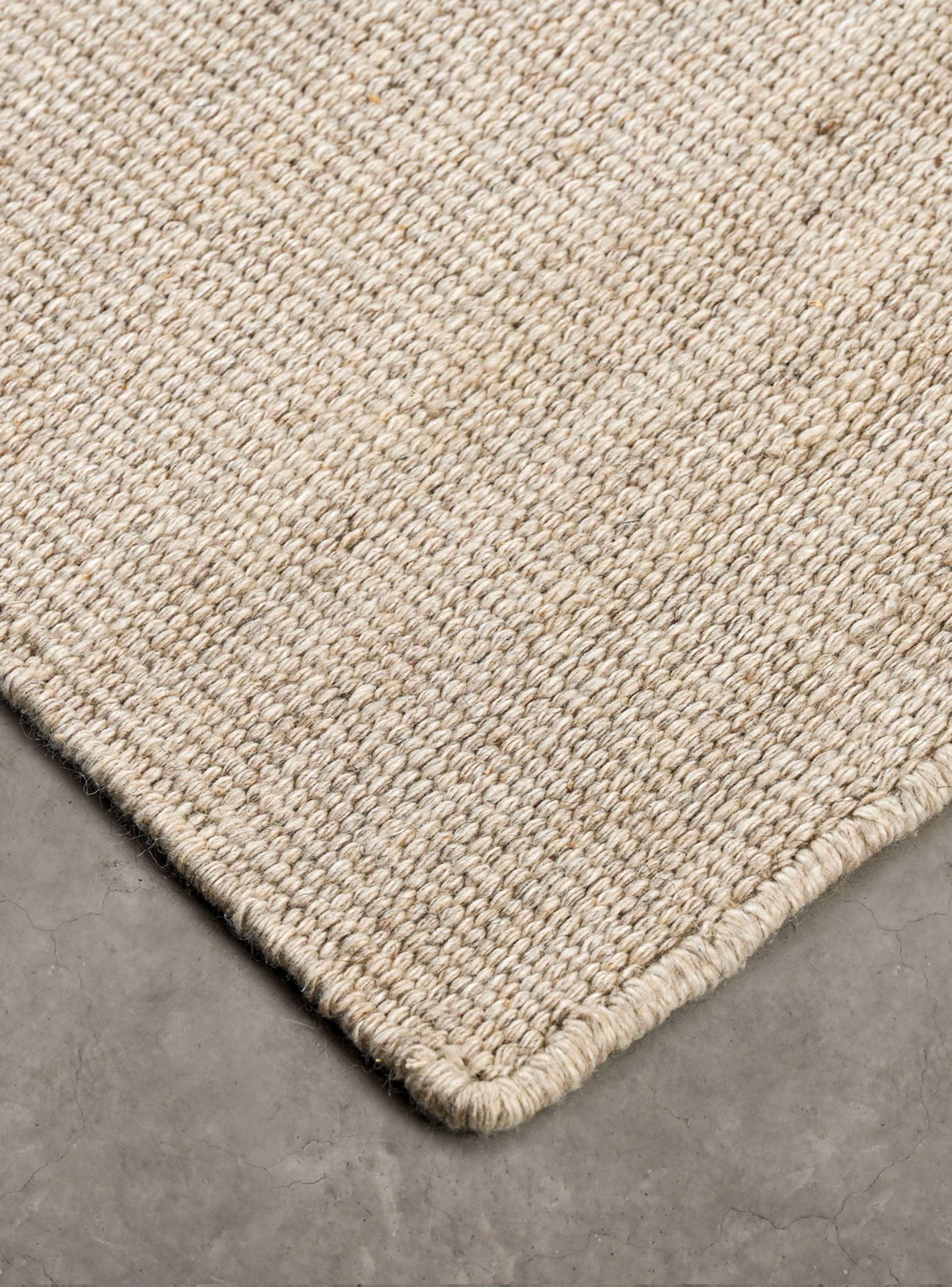 Alfombra Lana Degrade 80x120 cm Beige-1
