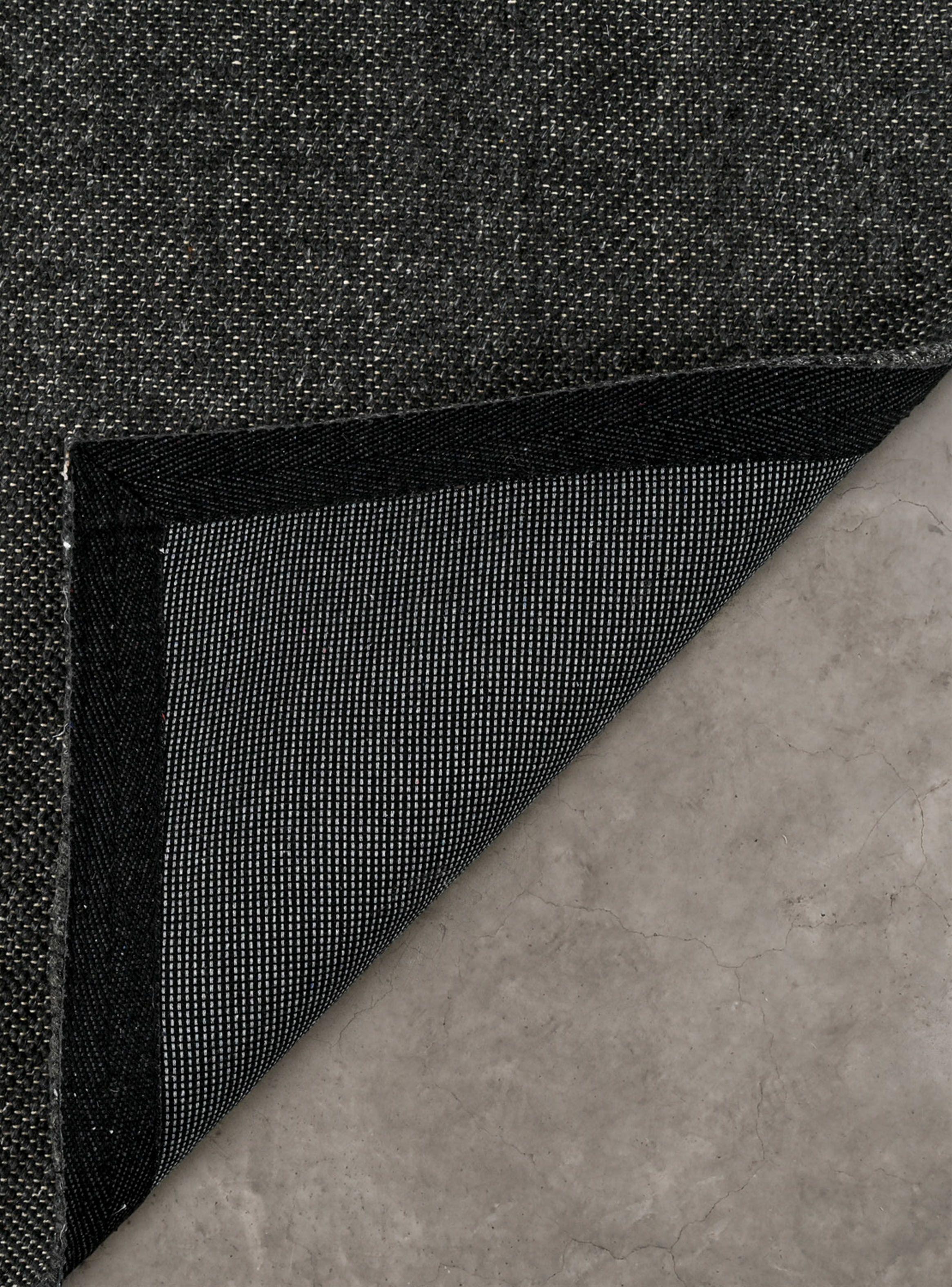 Alfombra Lana Topstitch 80x120 cm Gris-2