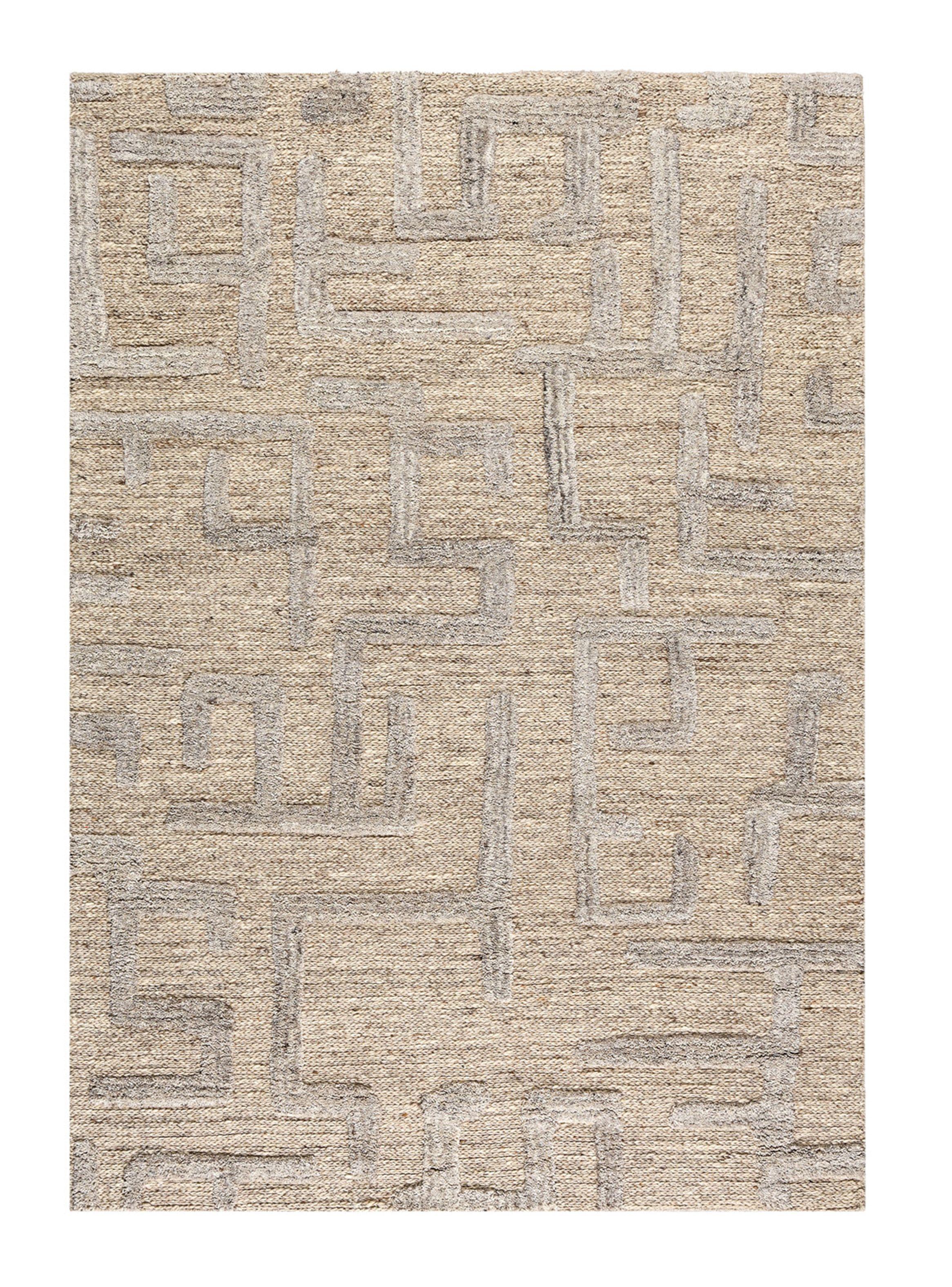 Alfombra Lana Kenya 200x290 cm Beige-0