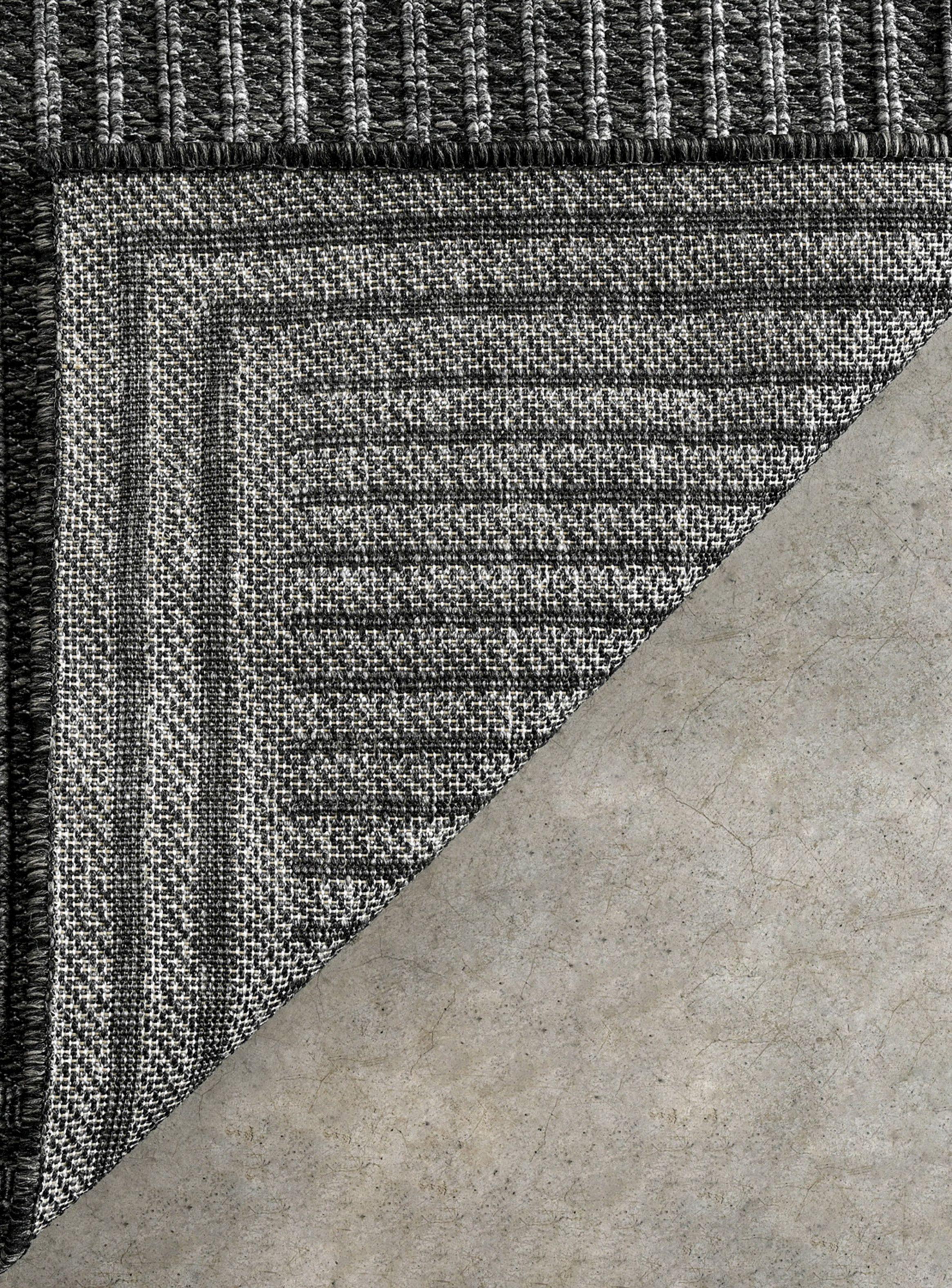 Alfombra Border 200x290 cm Gris-2