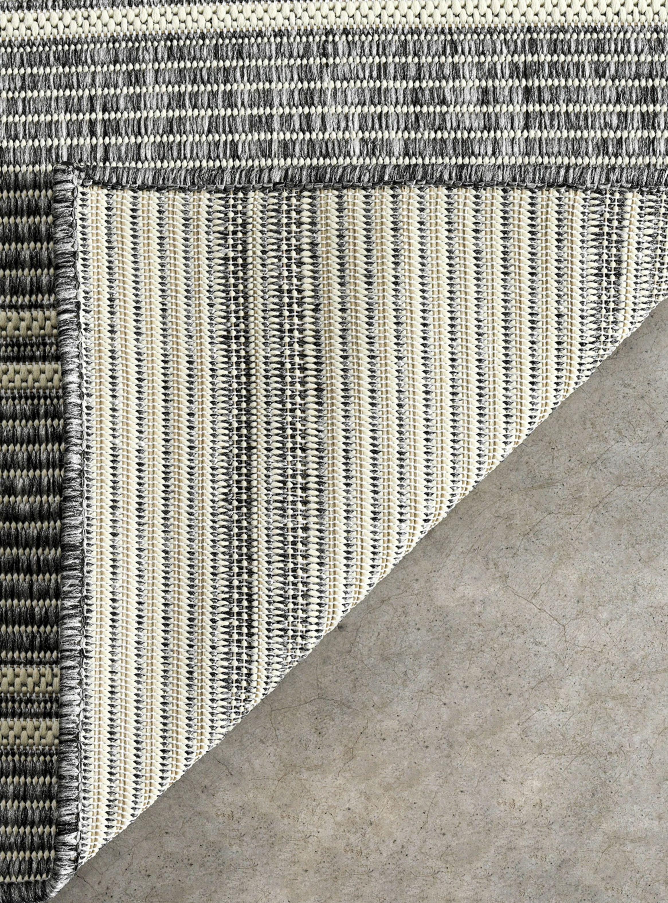 Alfombra Stripes 200x290 cm Gris-2