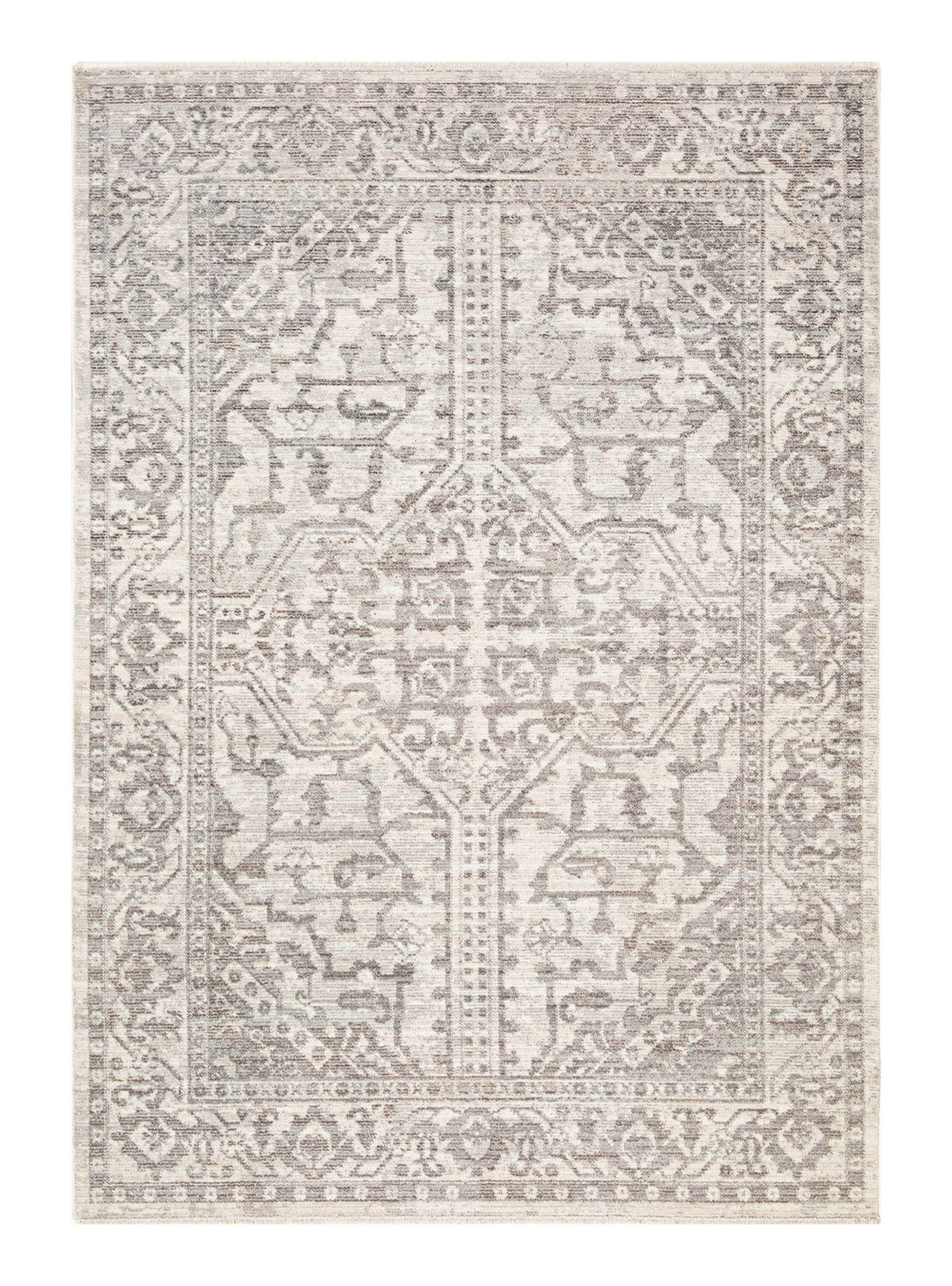Alfombra Persian 240x330 cm Gris-0