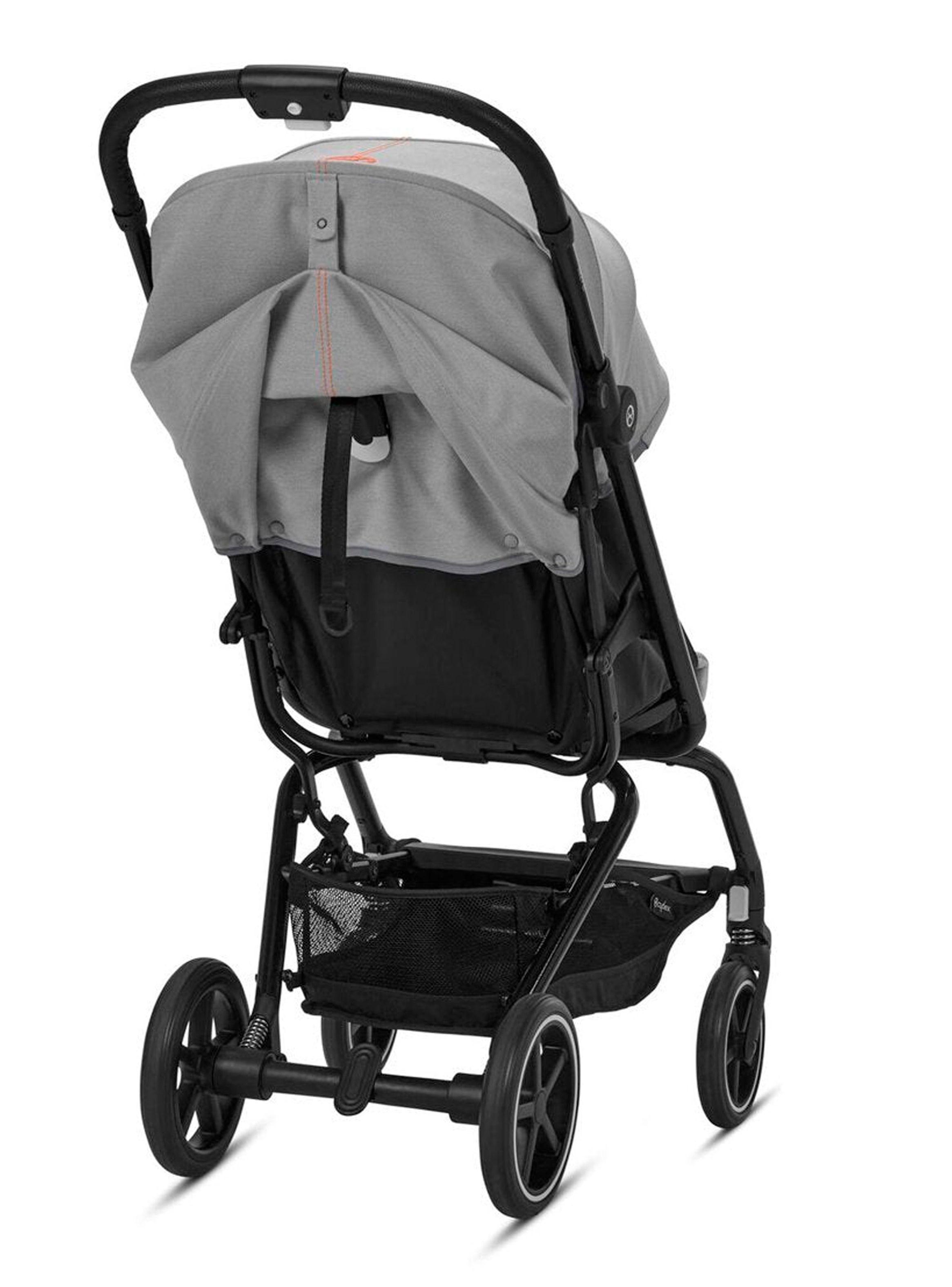 Coche Compacto Eezy S Plus BLK Gris-3