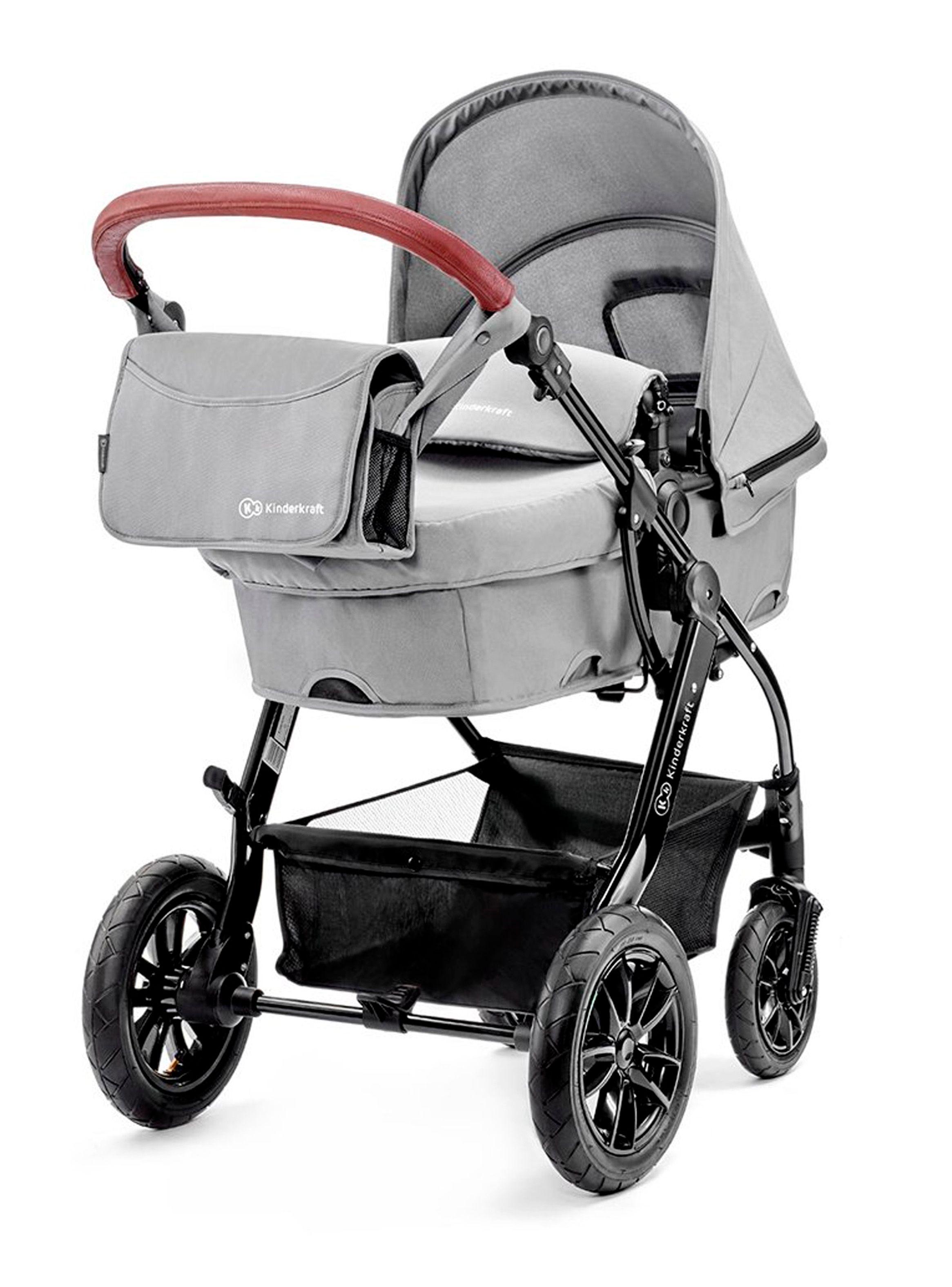 Coche Travel Moov 2 en 1 Gris y Silla Aton B2-2