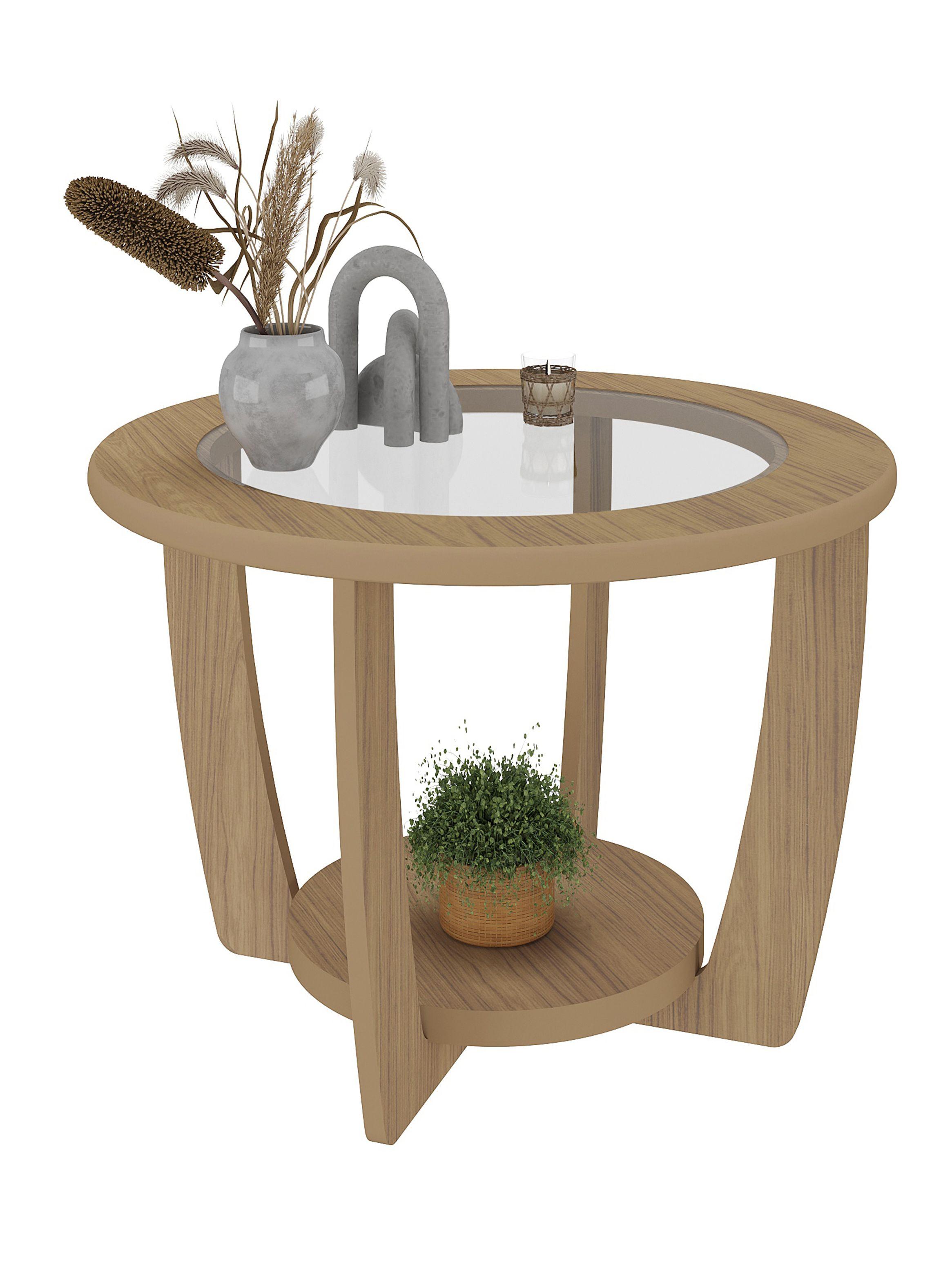 Mesa de Centro Curve Redonda 60 cm-3