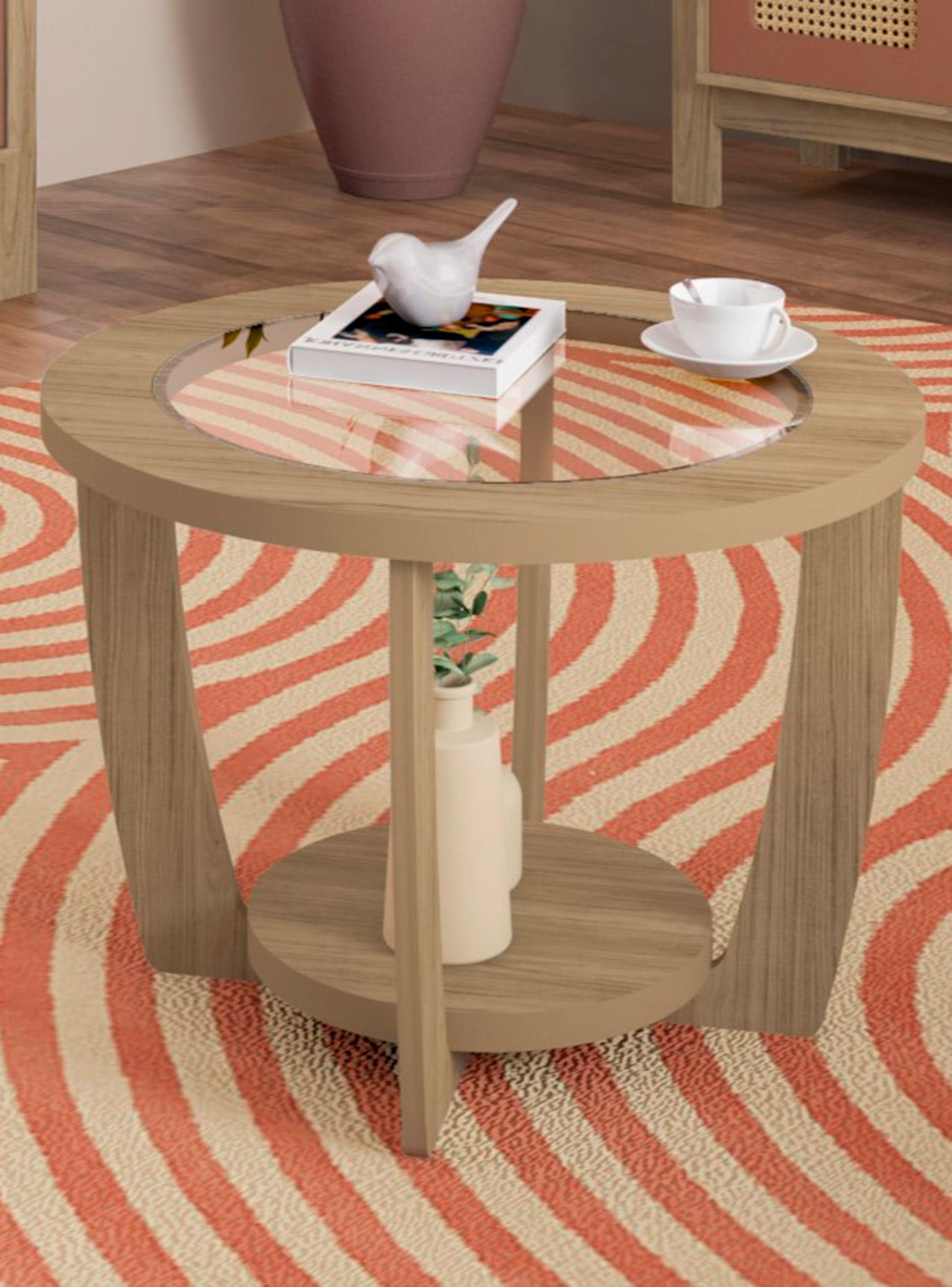 Mesa de Centro Curve Redonda 60 cm-4